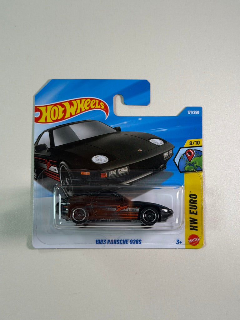 Hot Wheels 1983 Porsche 928S czarny