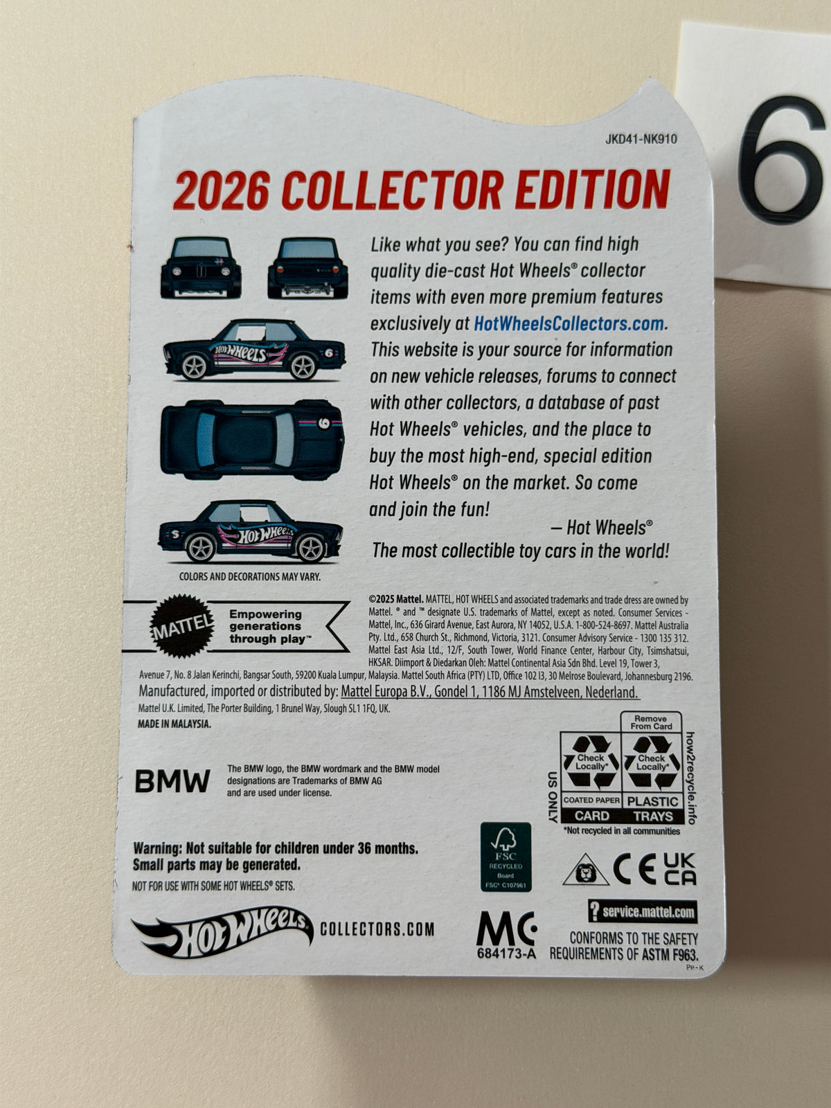 Hot Wheels RLC BMW 2002 Nr. 2