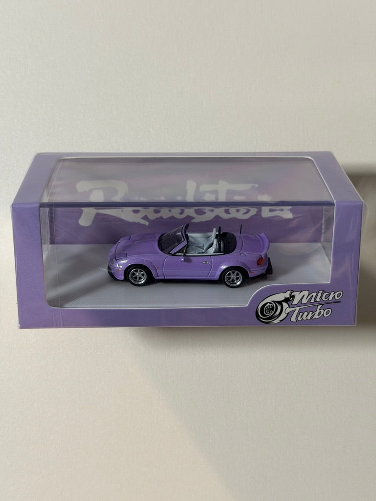 Micro Turbo Eunos Roadster NA Customized Version Metallic Purple Mazda MX-5 Miata