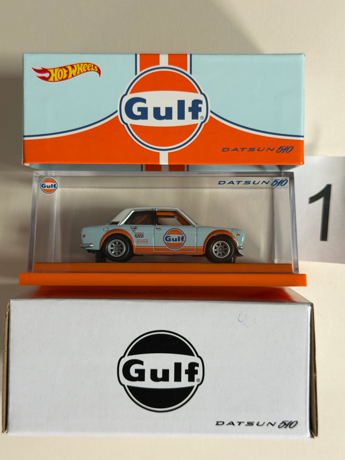 Hot Wheels RLC Datsun 510 Gulf #1