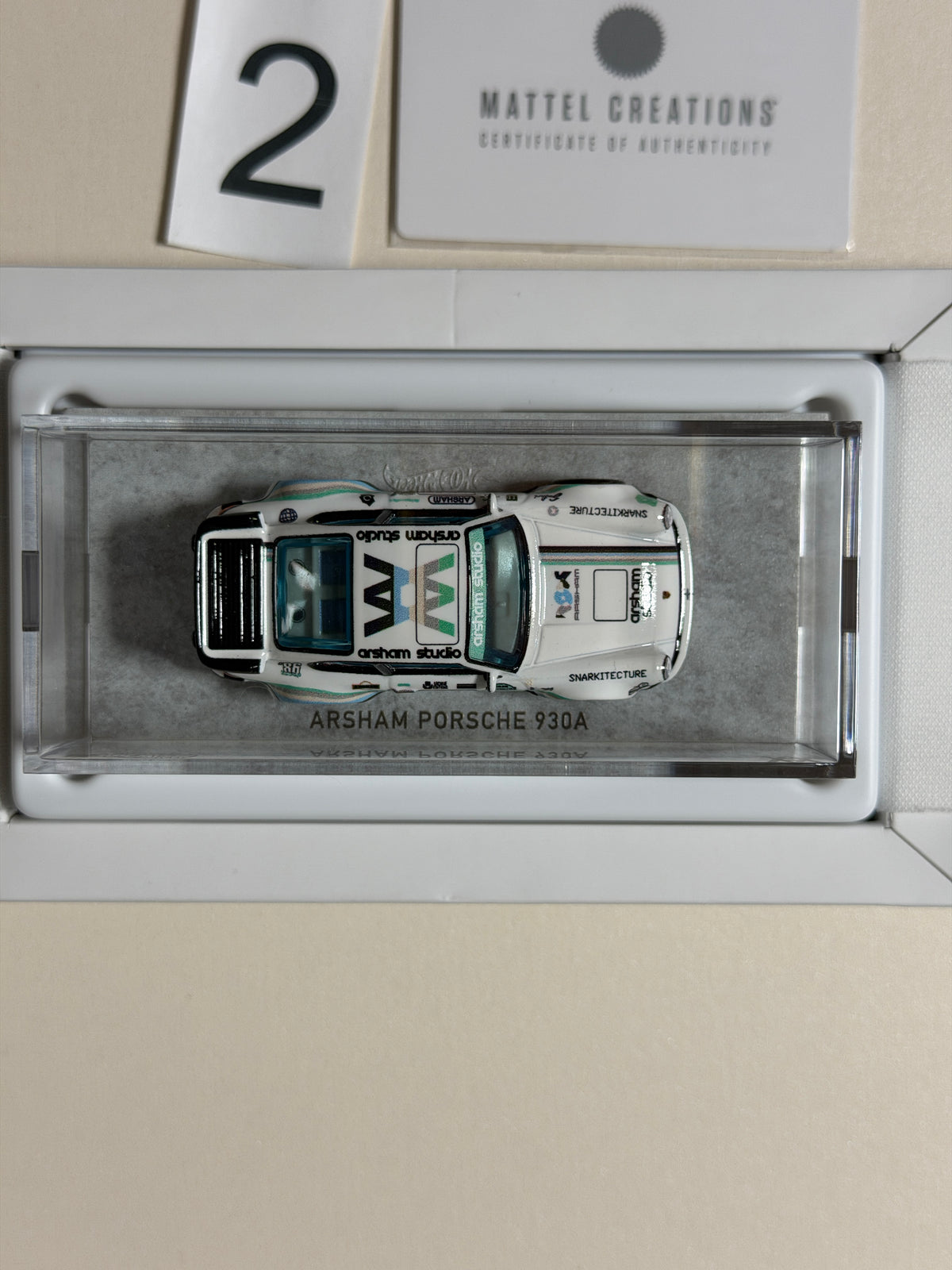 Hot Wheels RLC x Daniel Arsham Livery Porsche 930A #2