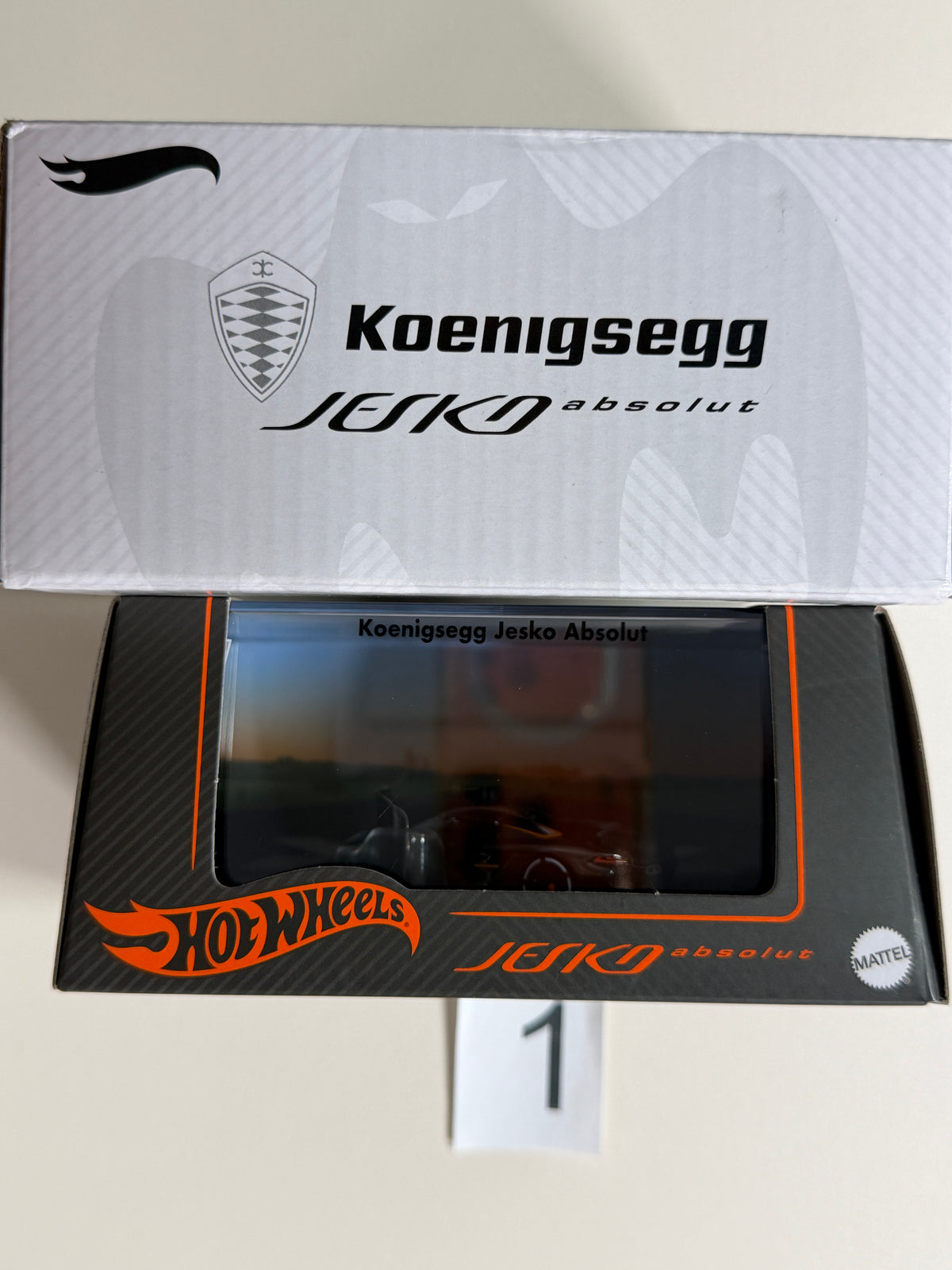Hot Wheels RLC Koenigsegg Jesko Absolut #1