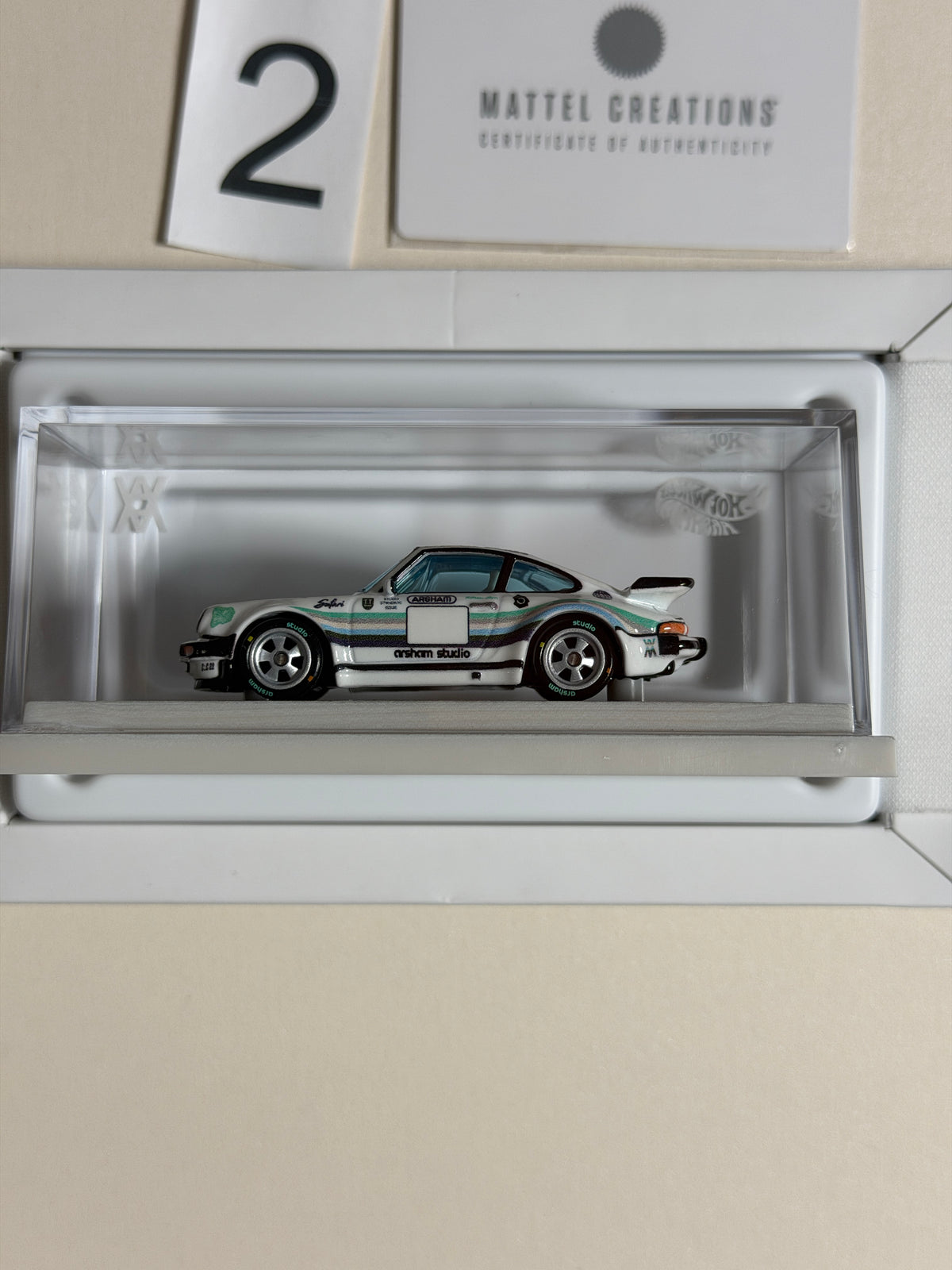 Hot Wheels RLC x Daniel Arsham Livery Porsche 930A #2