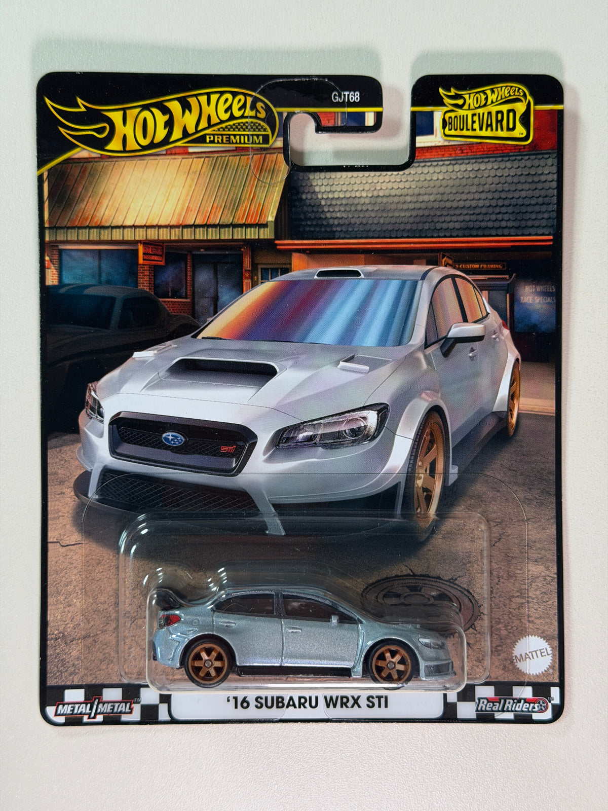 Hot Wheels PREMIUM Boulevard USA Exclusive '16 Subaru WRX STI
