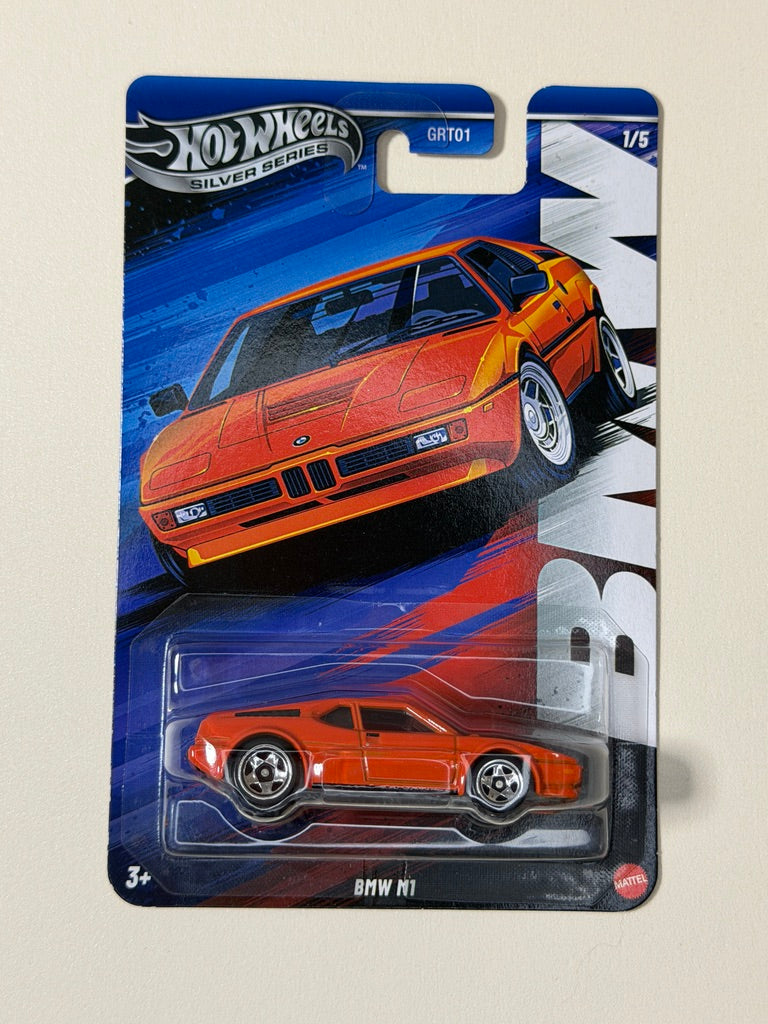 Hot Wheels Silver Series BMW set BMW M1