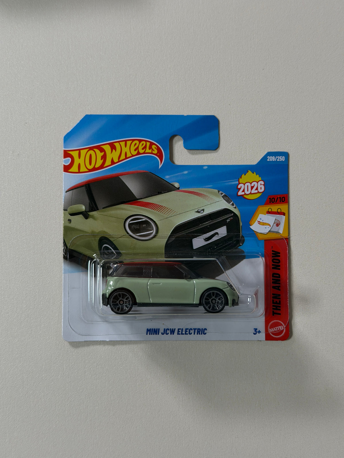 Hot Wheels Mini JCW Electric Cooper Olive