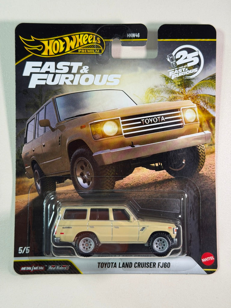 Hot Wheels PREMIUM Fast&Furious Toyota Land Cruiser FJ60