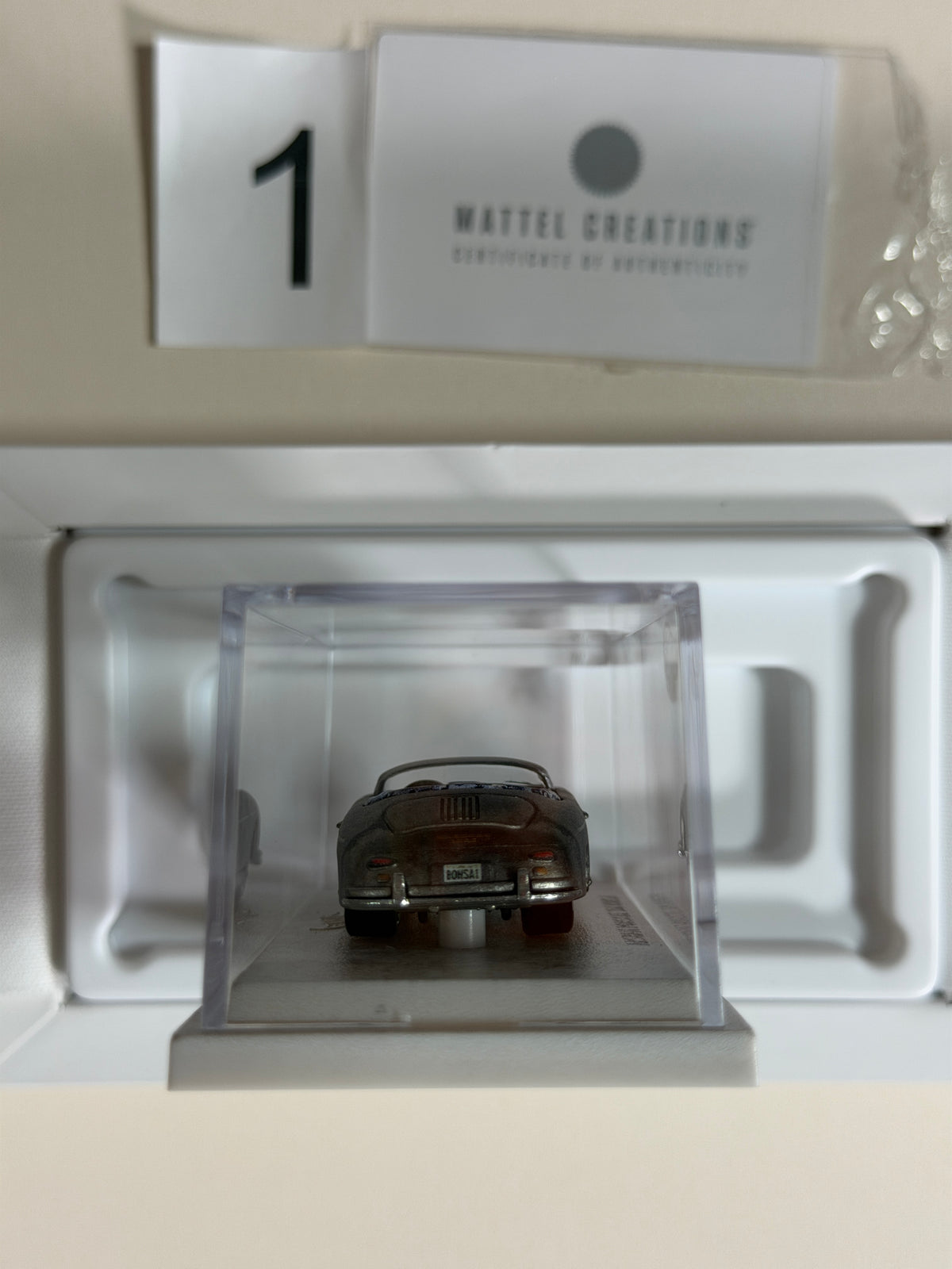Hot Wheels RLC x Daniel Arsham Porsche 356 „Bonsai“ Speedster Nr. 1
