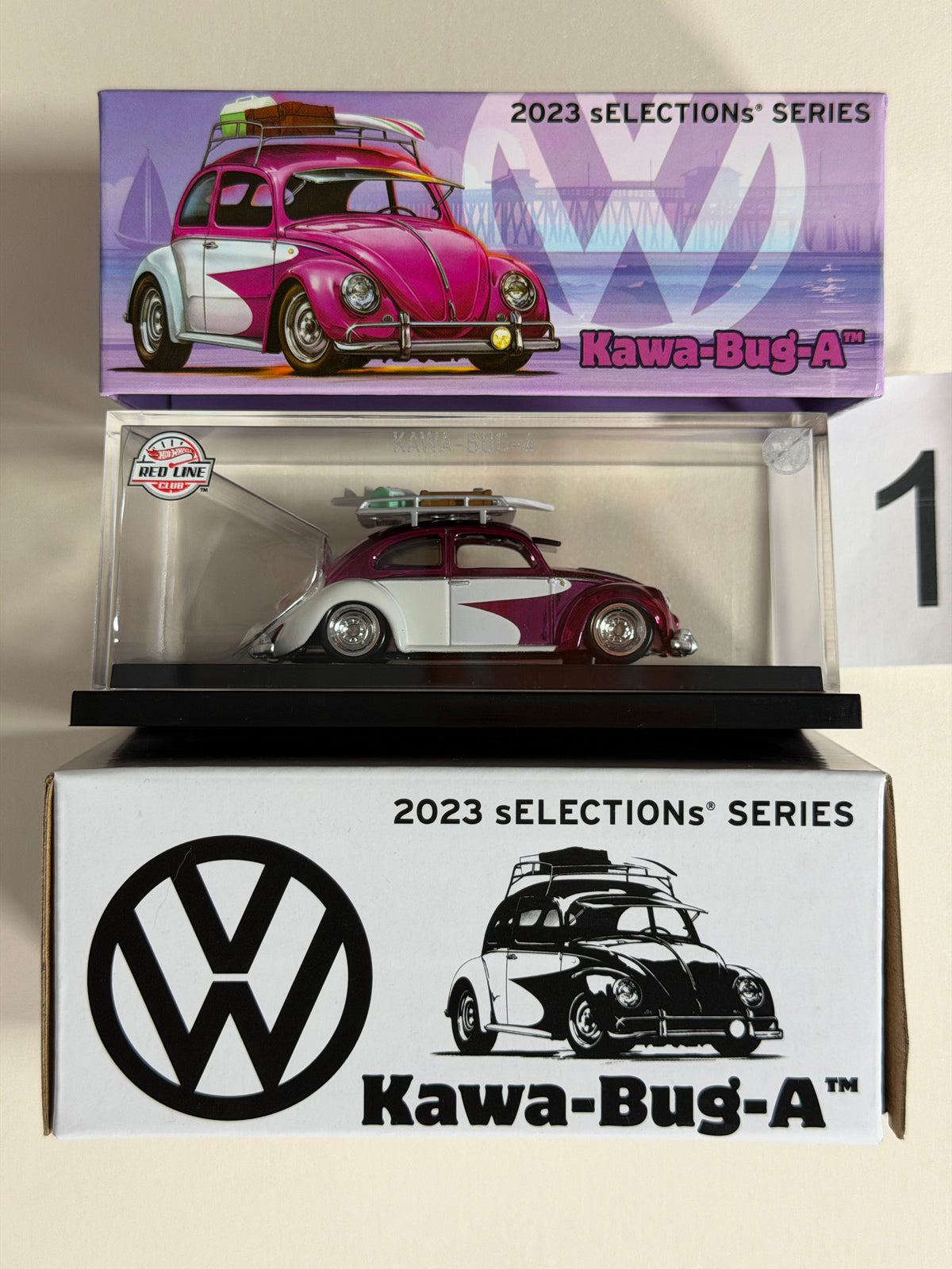 Hot Wheels RLC Kawa-Bug-A różowy #1