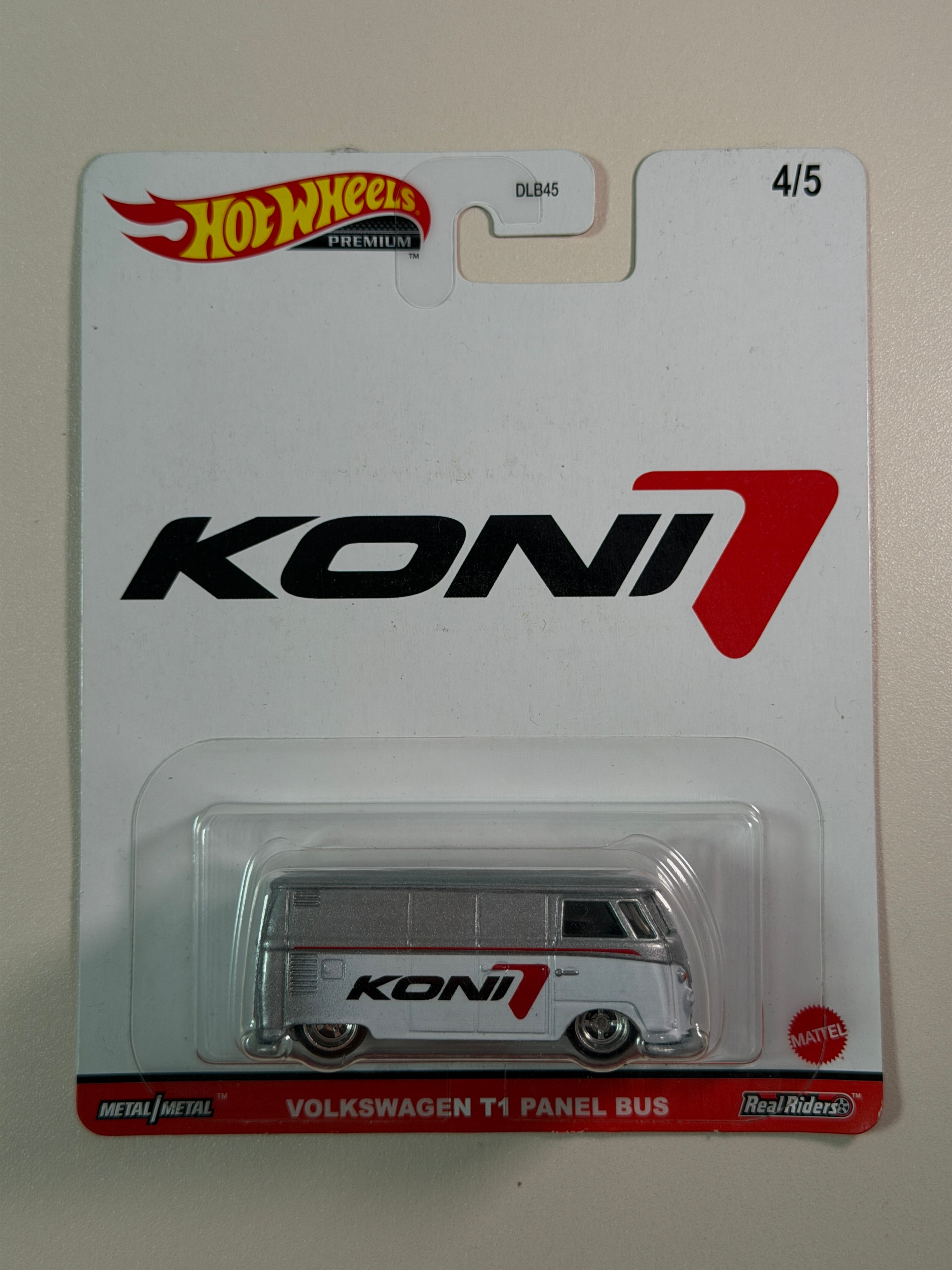 Hot Wheels PREMIUM Pop Culture Volkswagen T1 Panel Bus KONI
