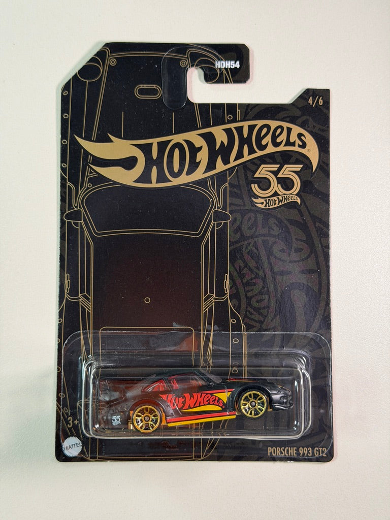 Hot Wheels Pearl&Chrome Porsche 993 GT2