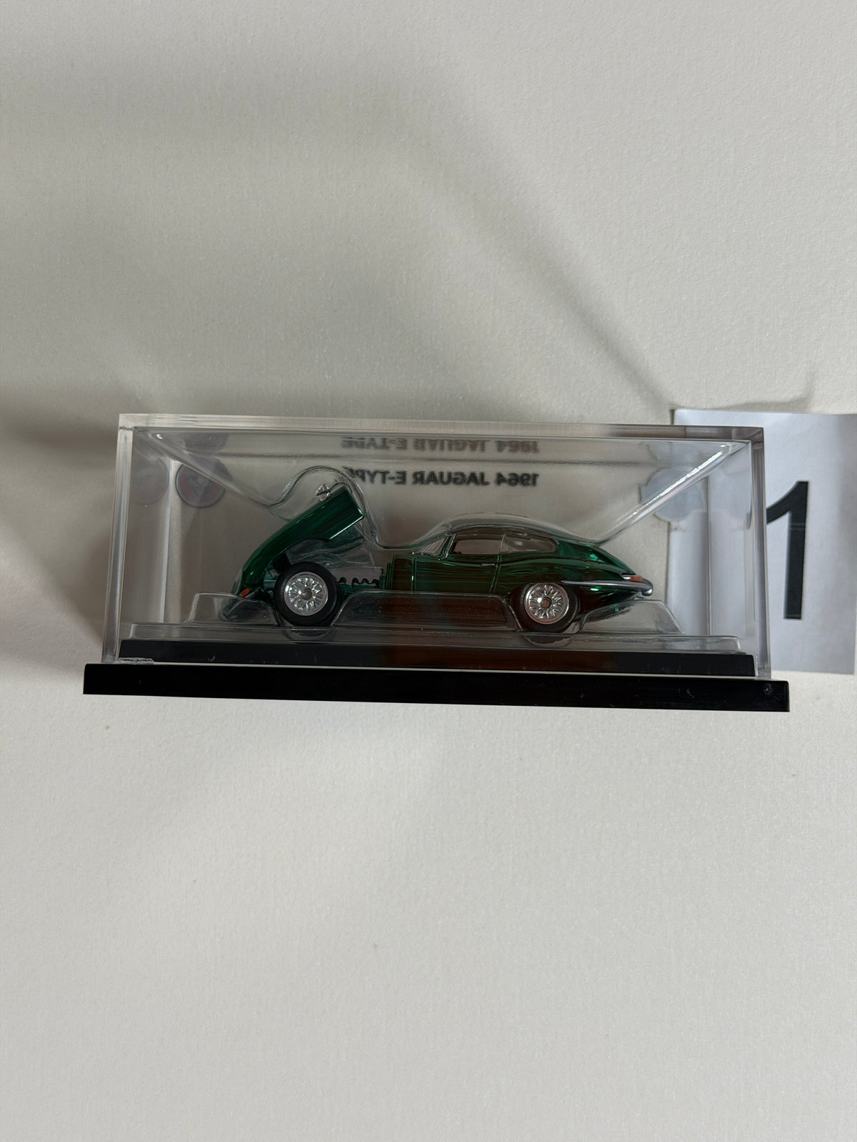 Hot Wheels RLC 1964 Jaguar E-Type zielony #1