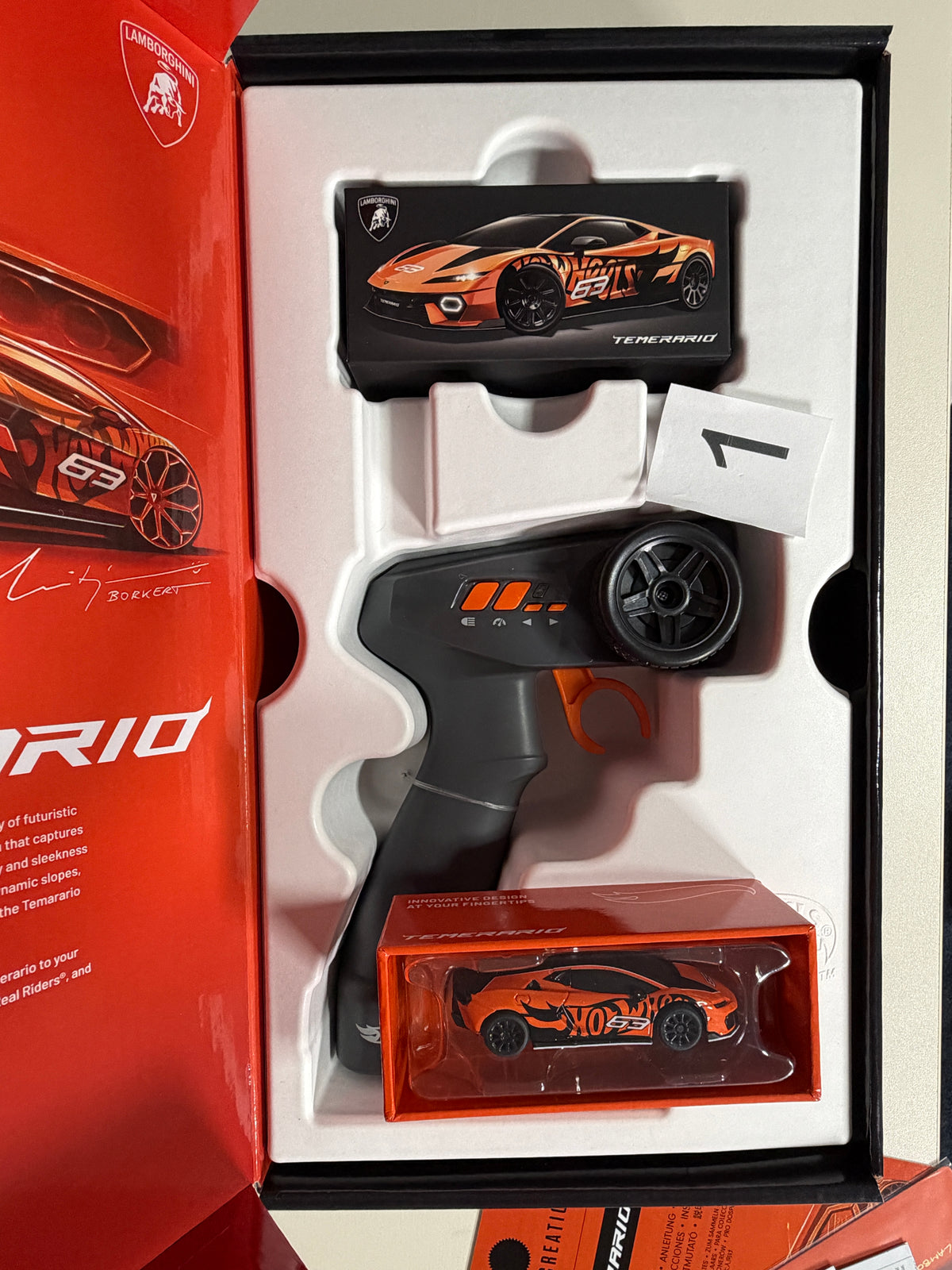 Hot Wheels RLC Lamborghini Temerario Alleggerita RC #1