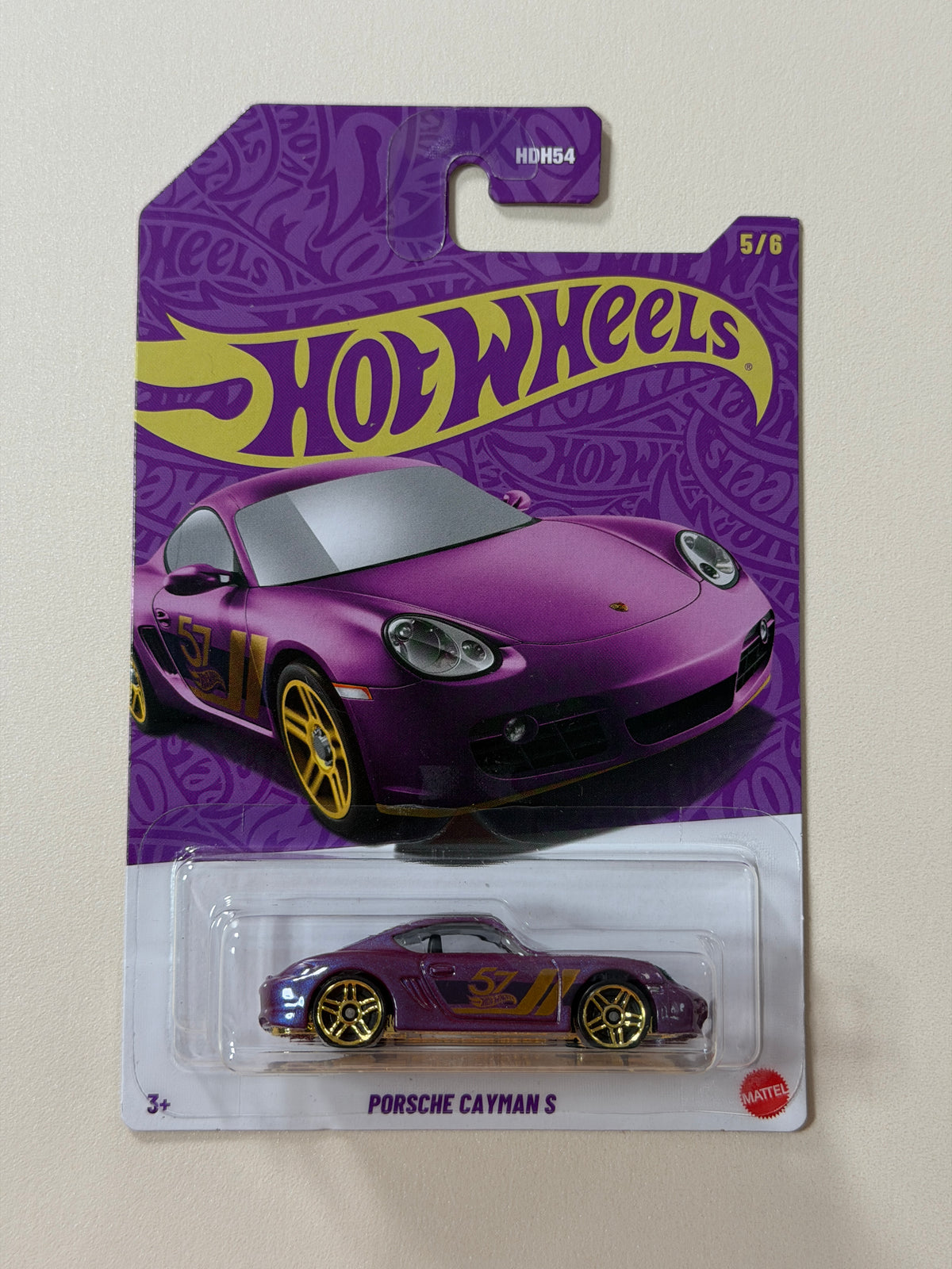 Hot Wheels Pearl & Chrome Porsche Cayman S