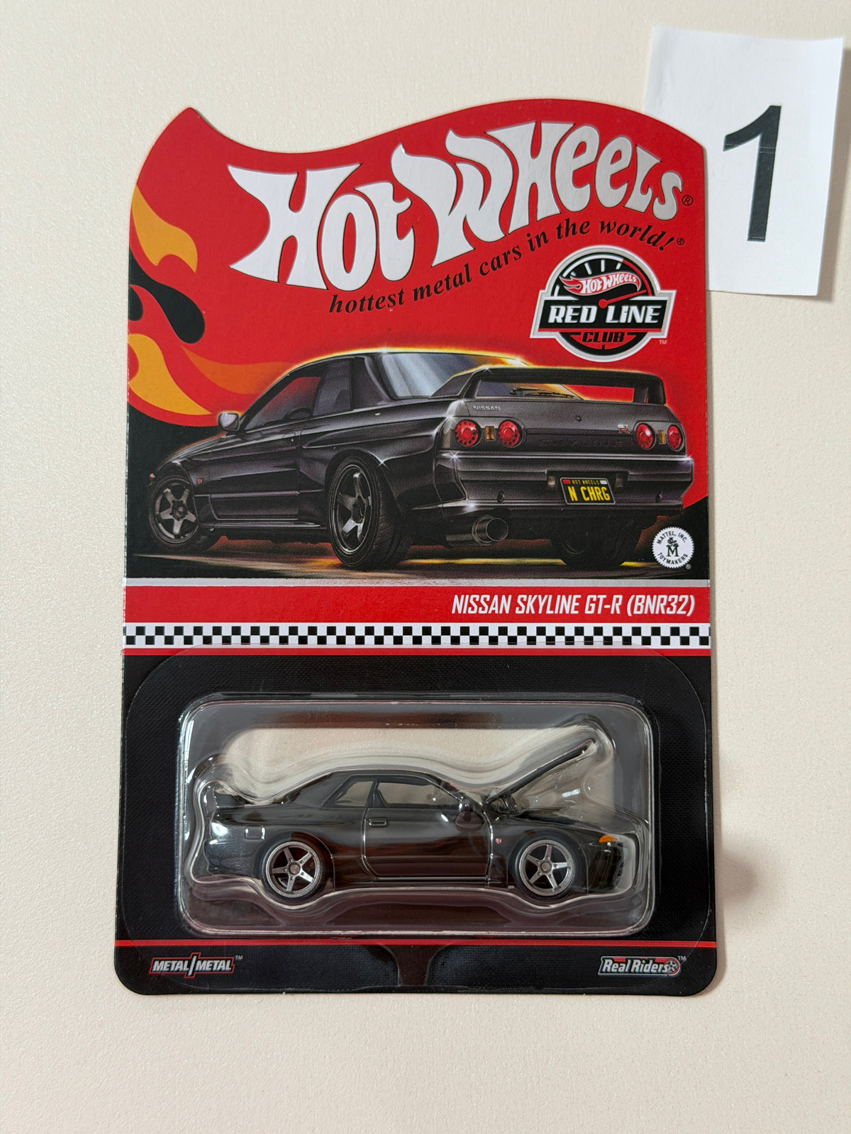 Hot Wheels RLC Nissan Skyline GT-R (BNR32) Nr. 1