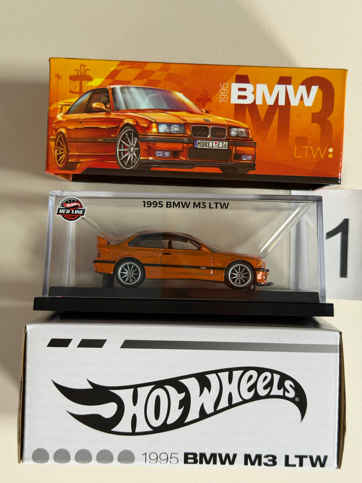 Hot Wheels RLC 1995 BMW M3 LTW #1
