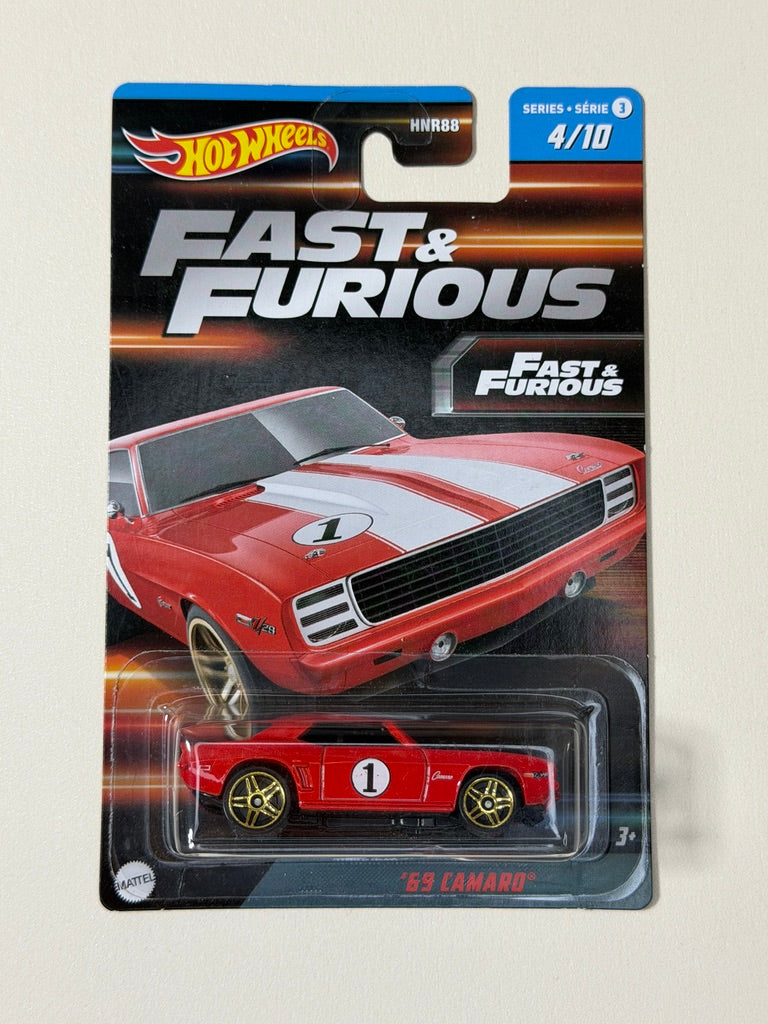 Hot wheels 69 Camaro
