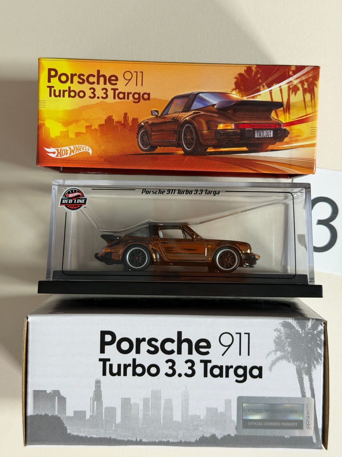 Hot Wheels RLC Porsche 911 Turbo 3.3 Targa #3