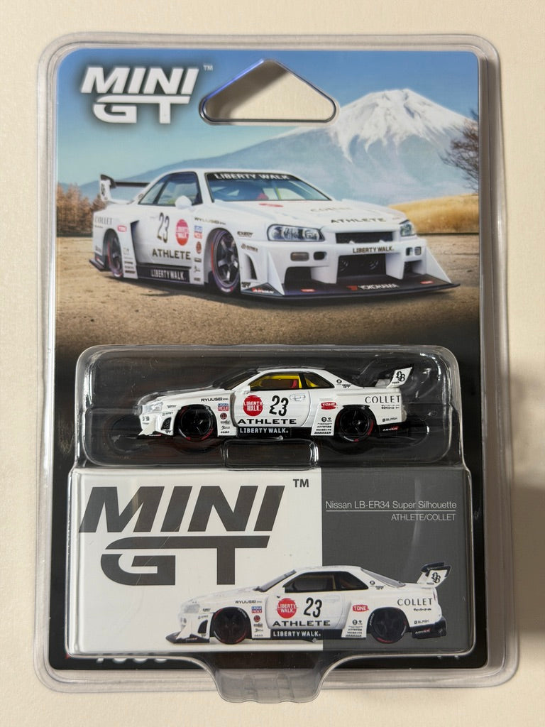 Mini GT #1059 Nissan LB-ER34 Super Silhouette