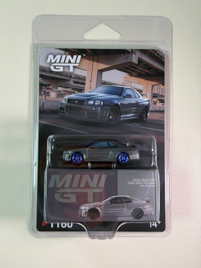 Mini GT #1160 CHASE Nissan Skyline GT-R Nismo BNR34 CRS Version