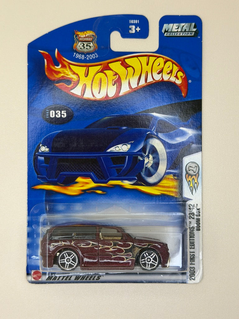 Hot Wheels Boom Box 2003 First Edition