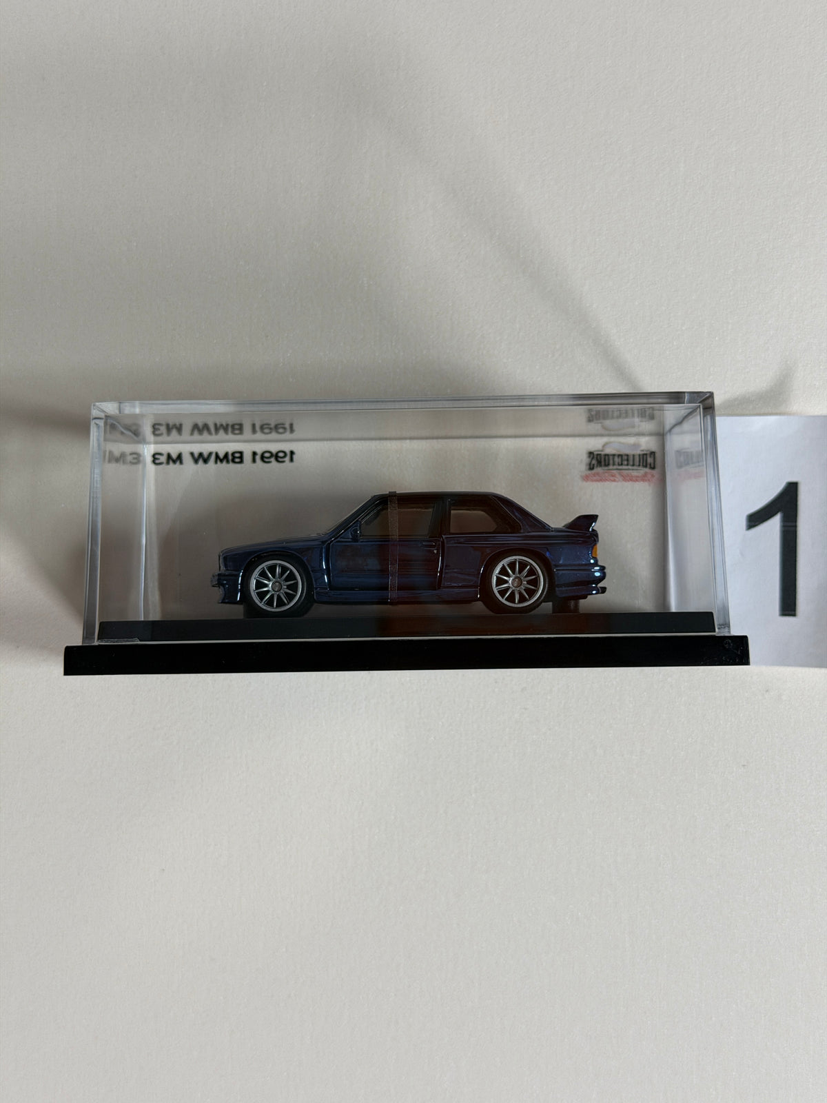 Hot Wheels RLC 1991 BMW M3 niebieski #1