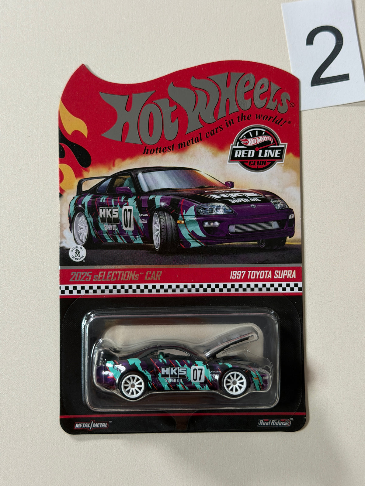 Hot Wheels RLC 1997 Toyota Supra HKS #2