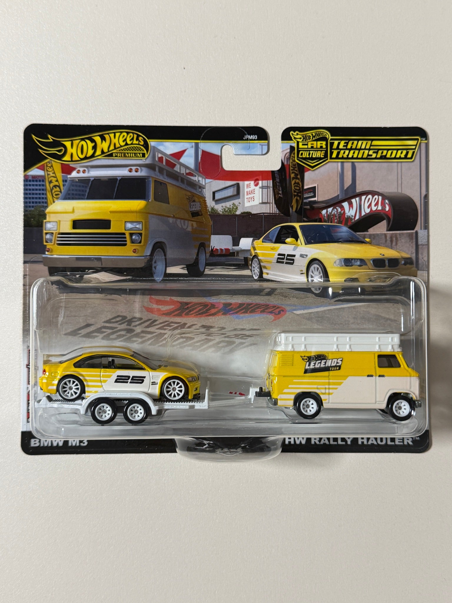 Hot Wheels PREMIUM Team Transport BMW M3 + HW Rally Hauler