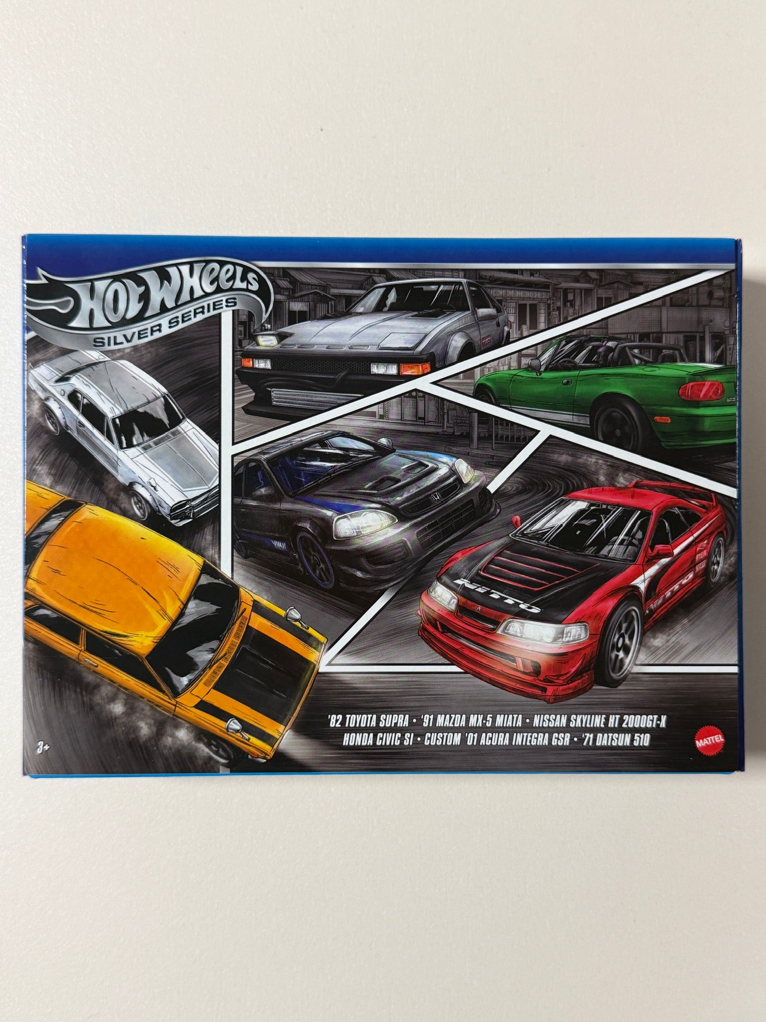 Hot Wheels 6-pack Japan Theme Silver Series