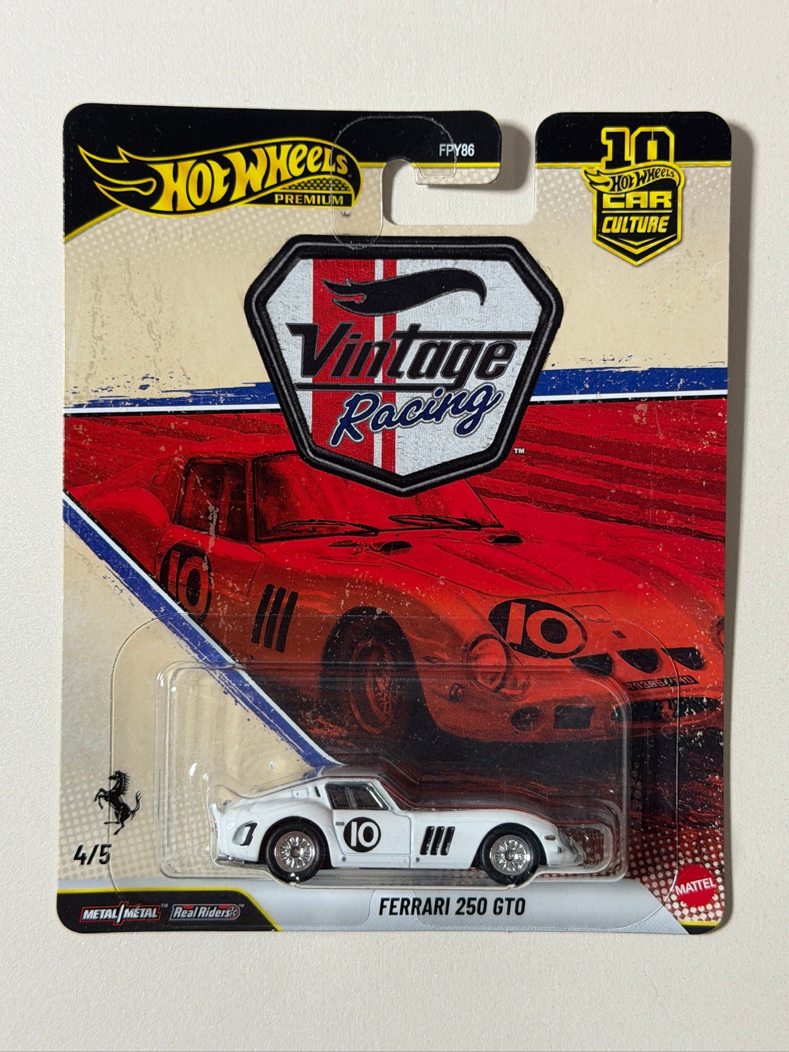 Hot Wheels PREMIUM Car Culture Ferrari 250 GTO