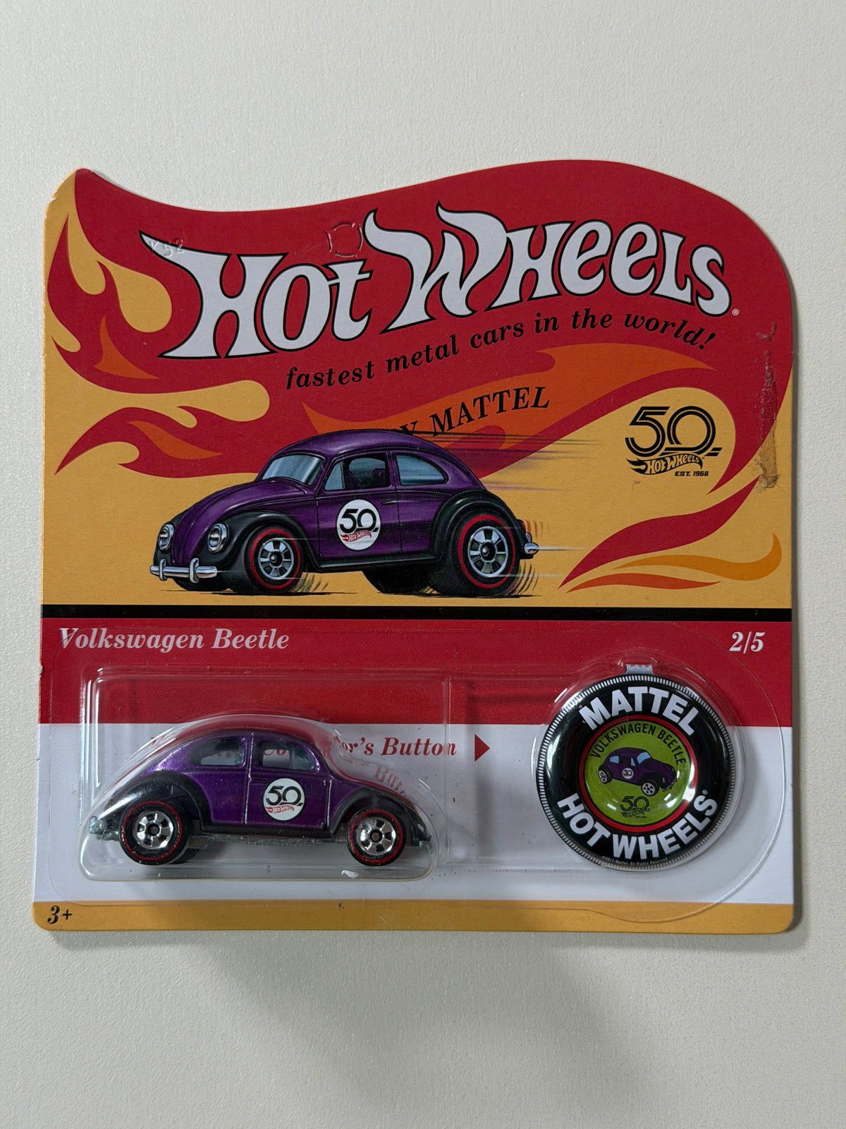 Hot Wheels 50th Anniversary Originals Series Volkswagen Beetle