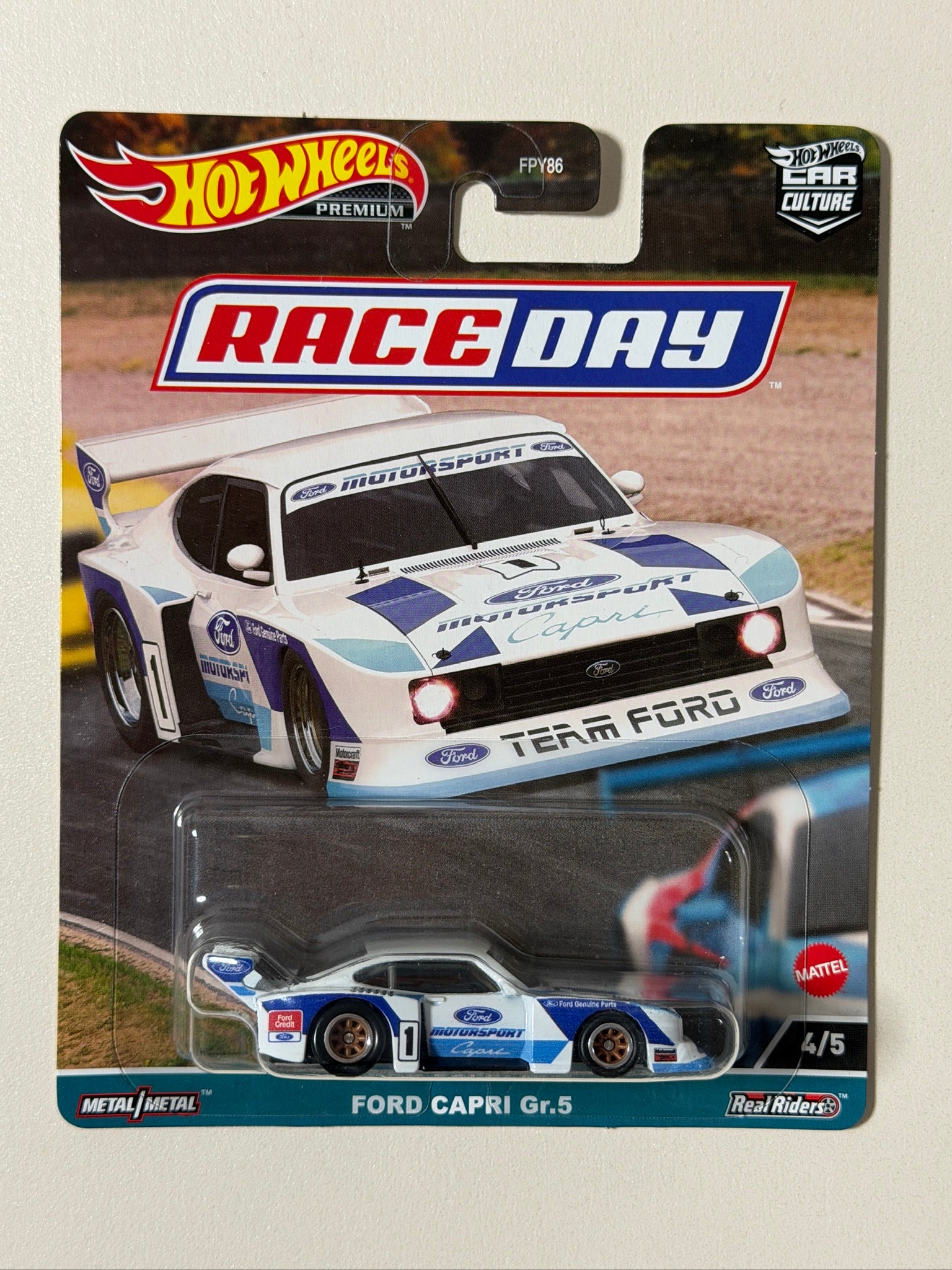 Hot Wheels PREMIUM Car Culture Ford Capri Gr.5