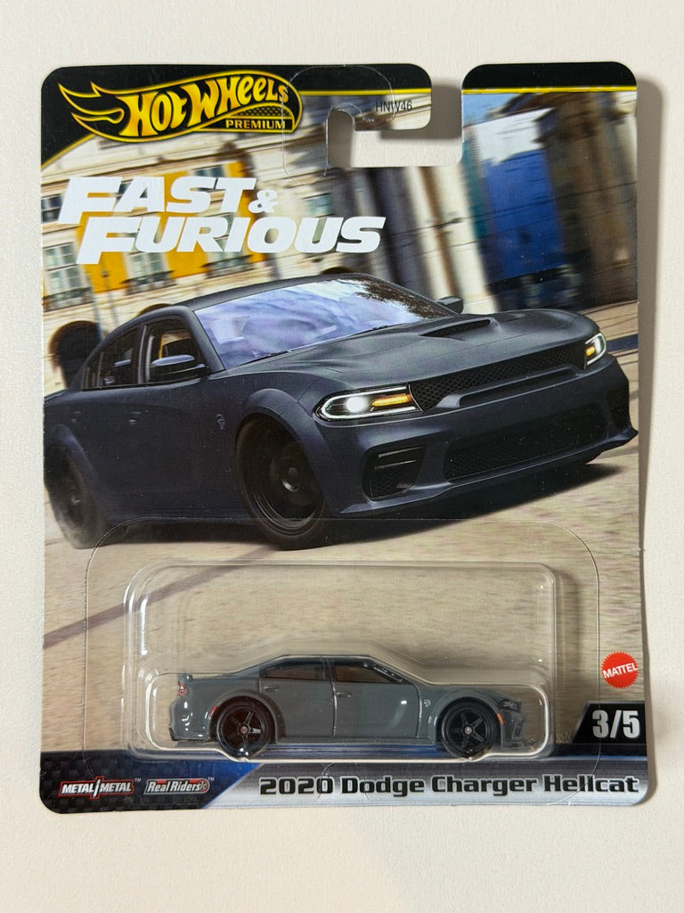 Hot Wheels PREMIUM Fast&Furious 2020 Dodge Charger Hellcat