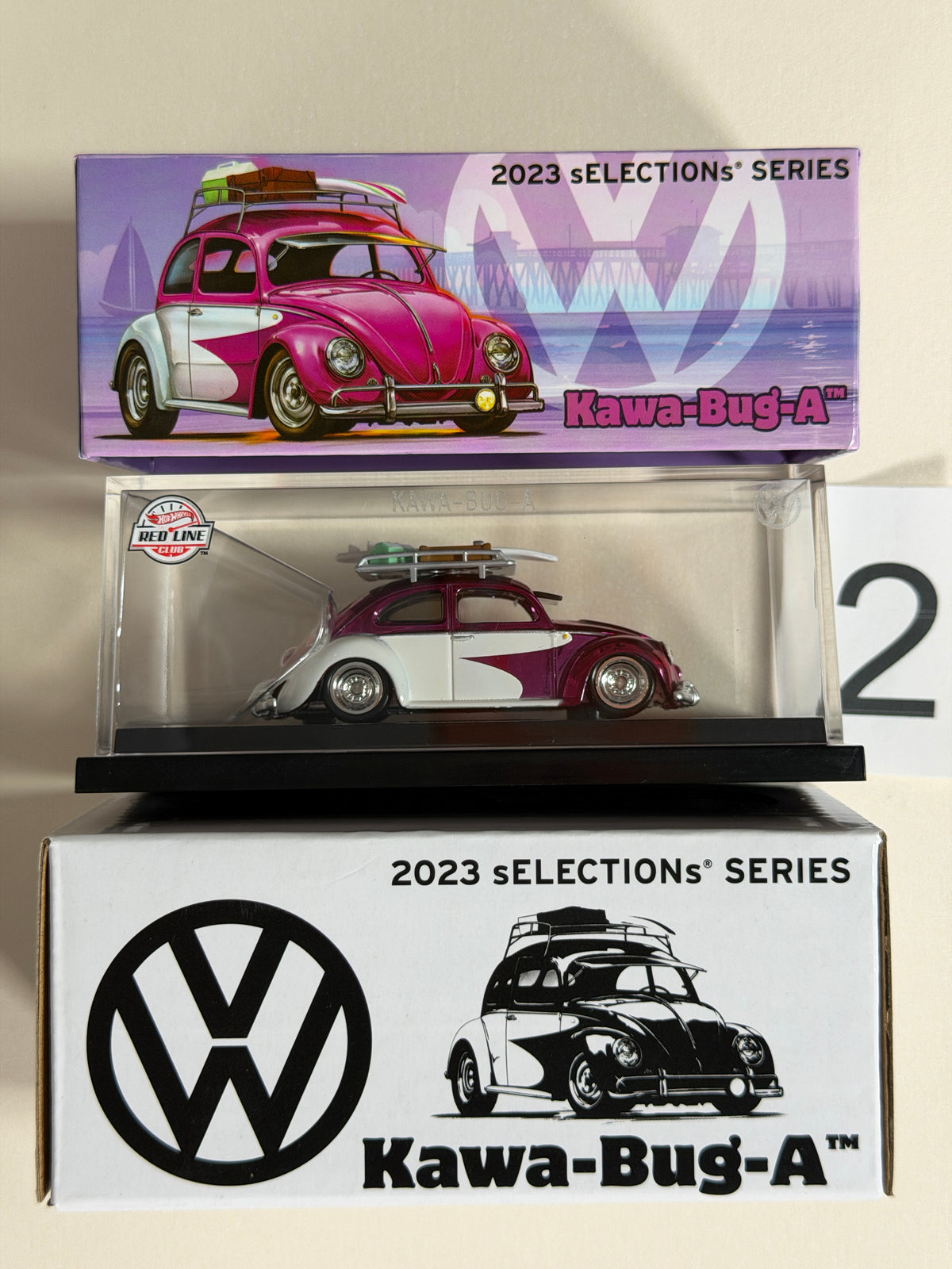 Hot Wheels RLC Kawa-Bug-A różowy #2