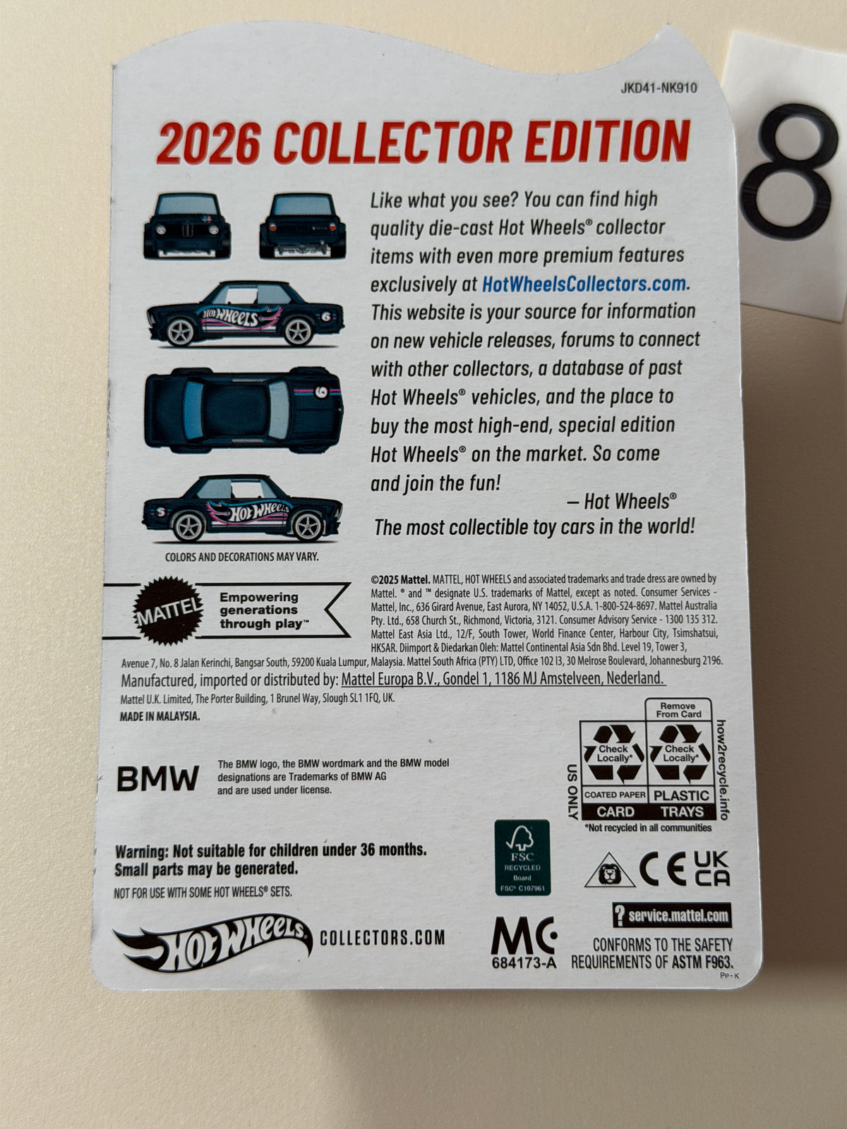 Hot Wheels RLC BMW 2002 Nr. 2
