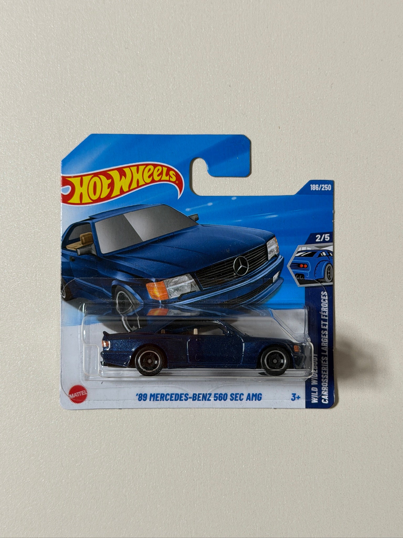 Hot Wheels 89 Mercedes-Benz 560 SEC AMG