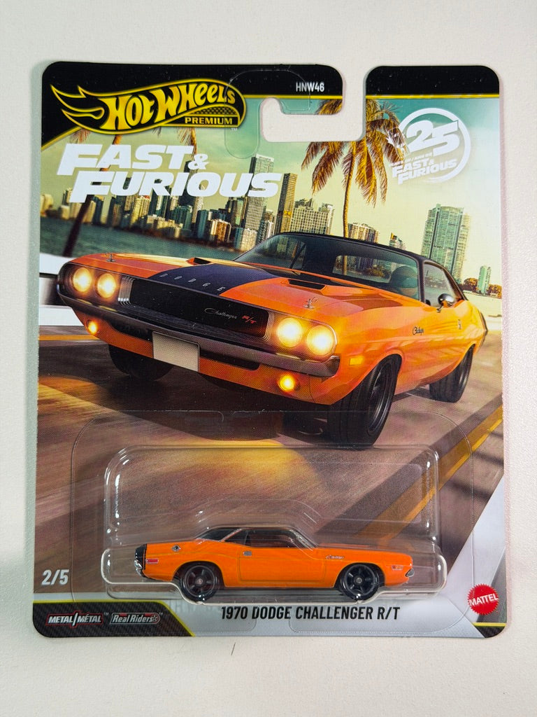 Hot Wheels PREMIUM Fast&Furious 1970 Dodge Challenger R/T