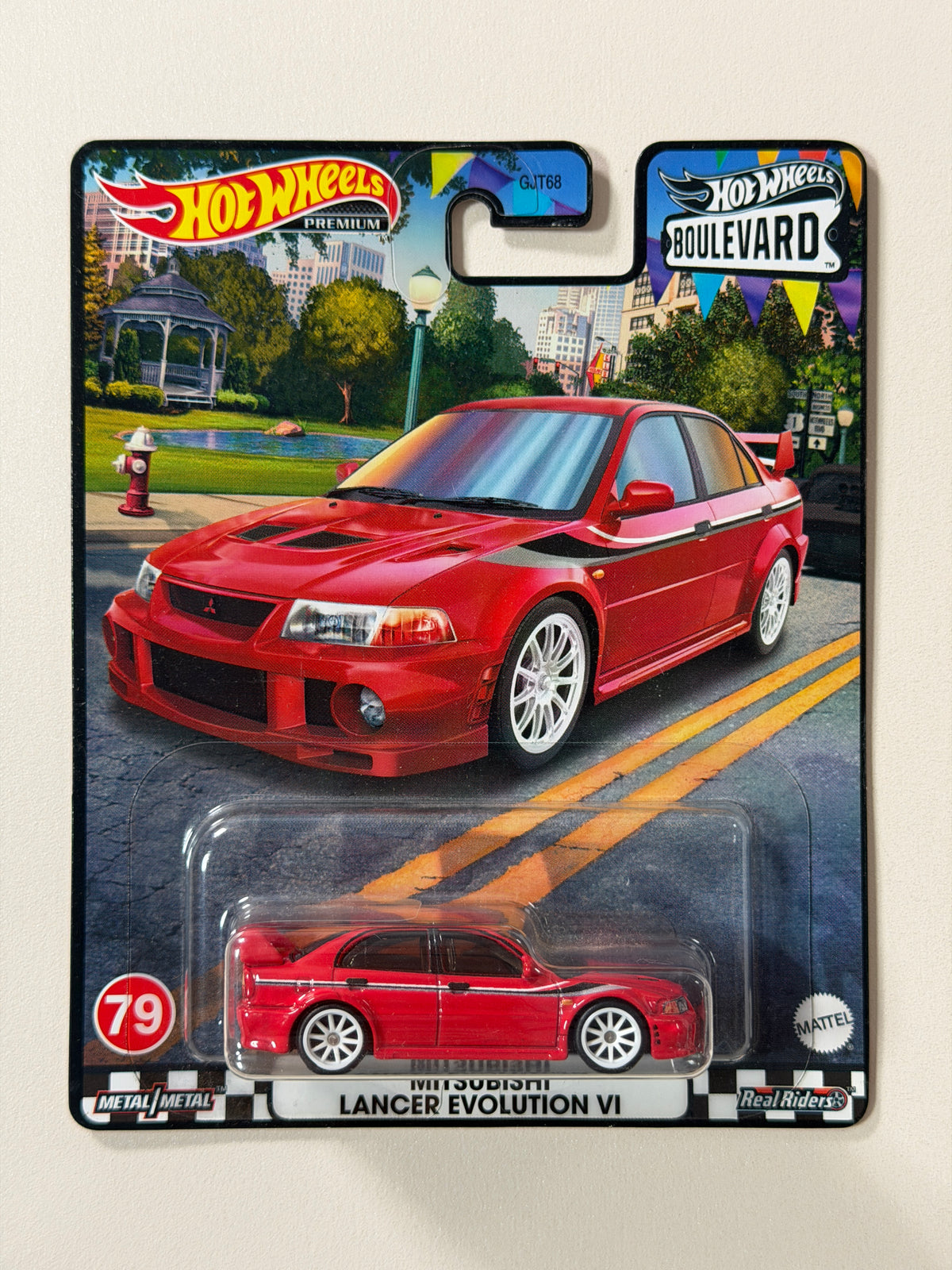 Hot Wheels PREMIUM Boulevard 79 Mitsubishi Lancer Evolution VI