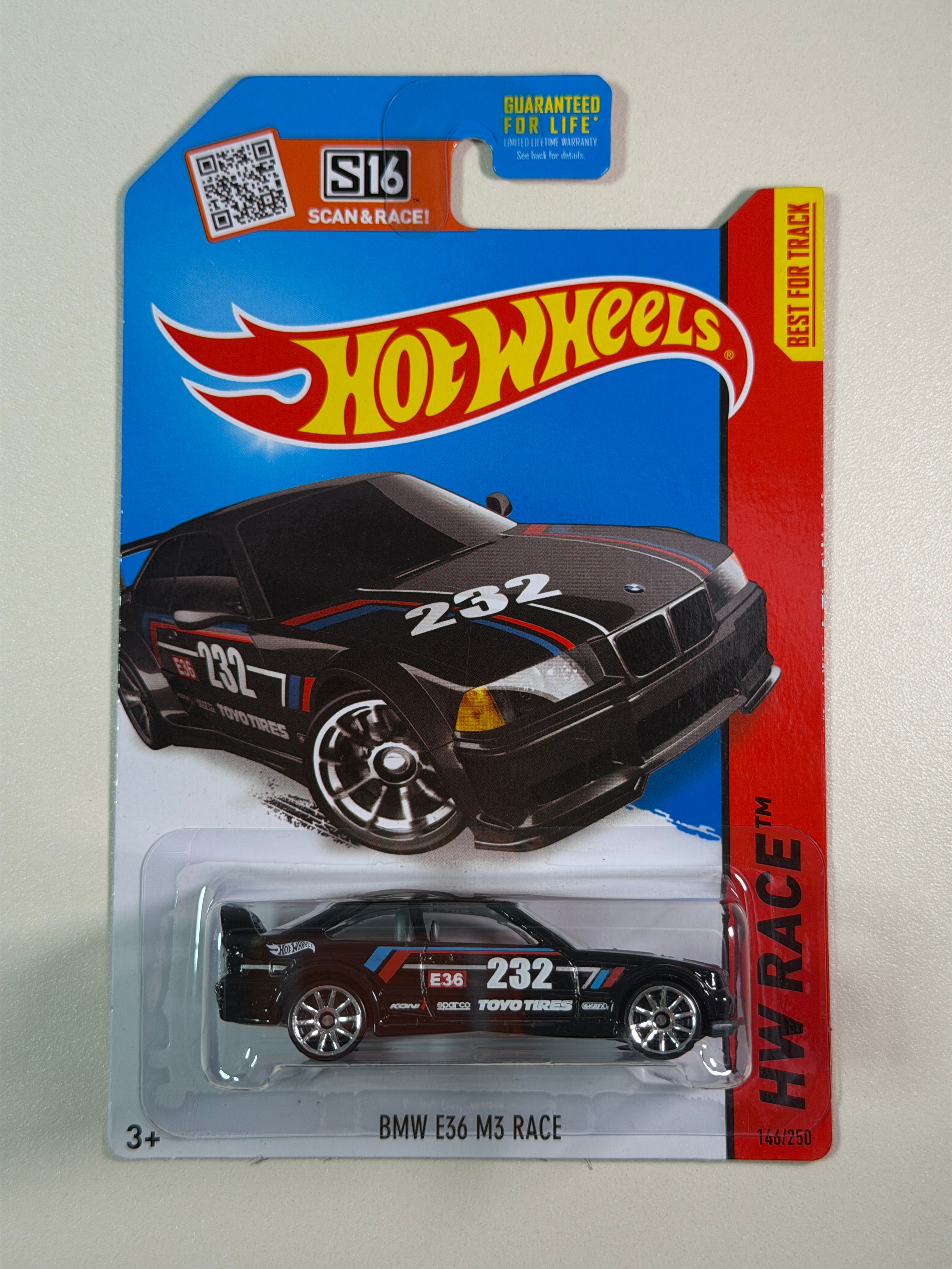 Hot Wheels BMW E36 M3 Race