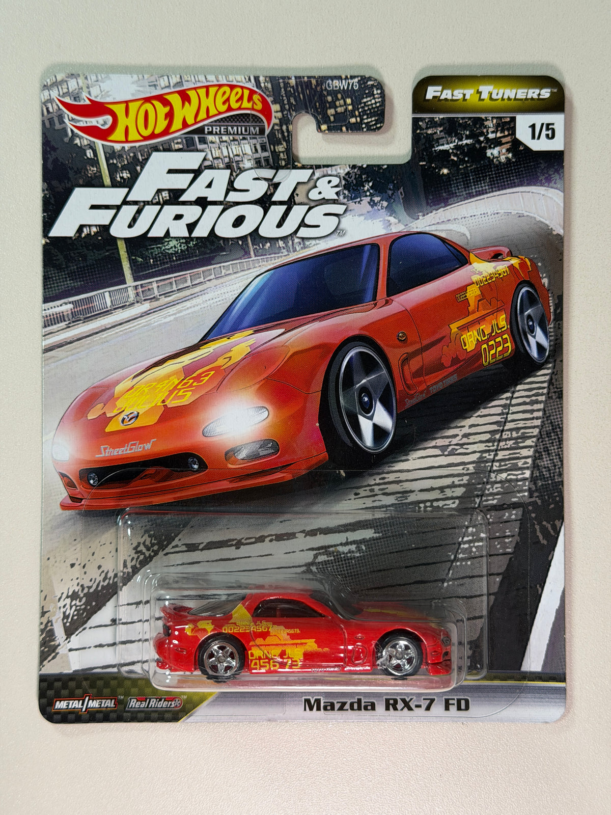 Hot Wheels PREMIUM Fast&Furious Mazda RX-7 FD
