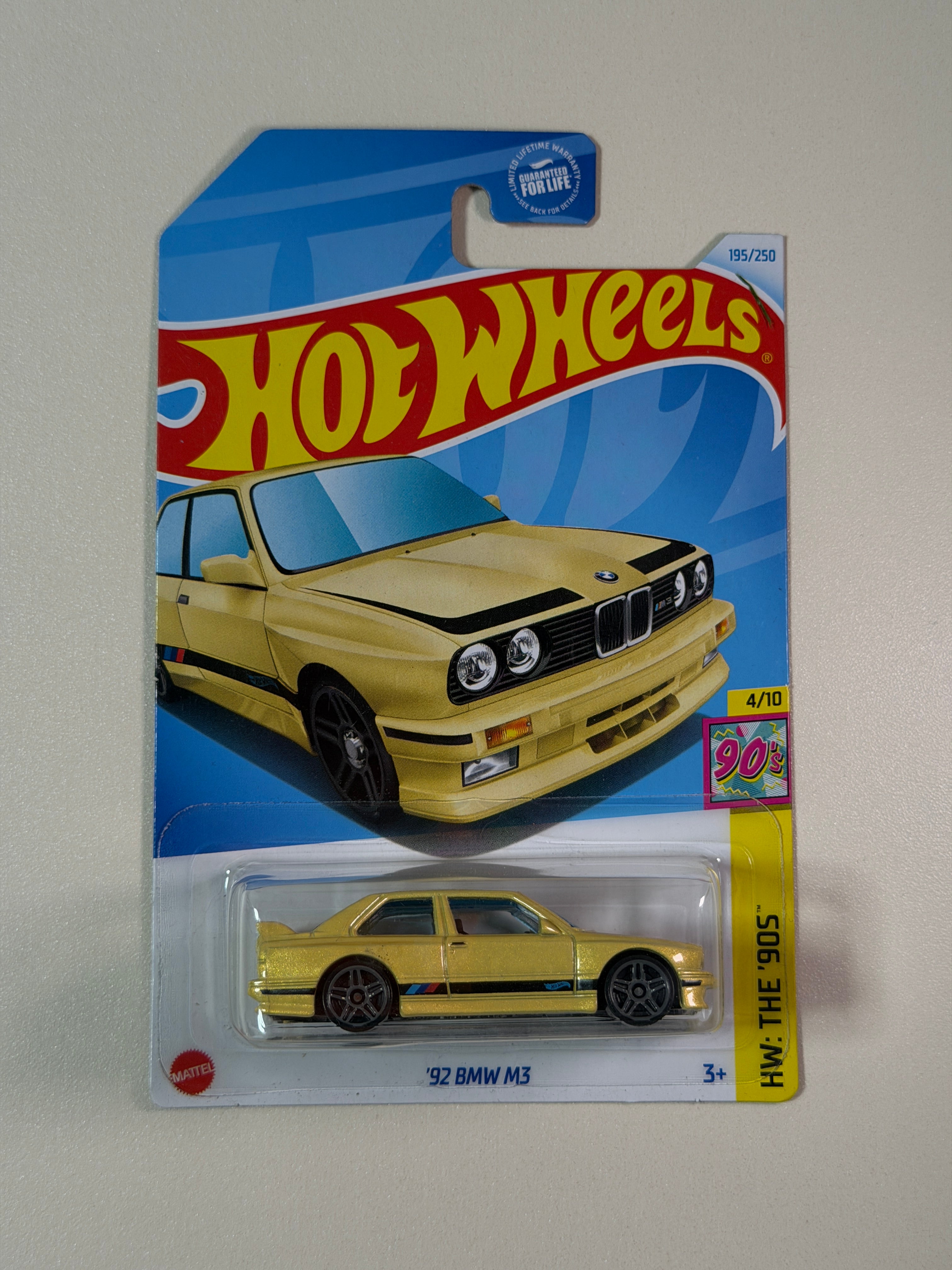 Hot Wheels 92 BMW M3
