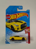 Hot Wheels 17 Nissan GT-R (R35) żółty