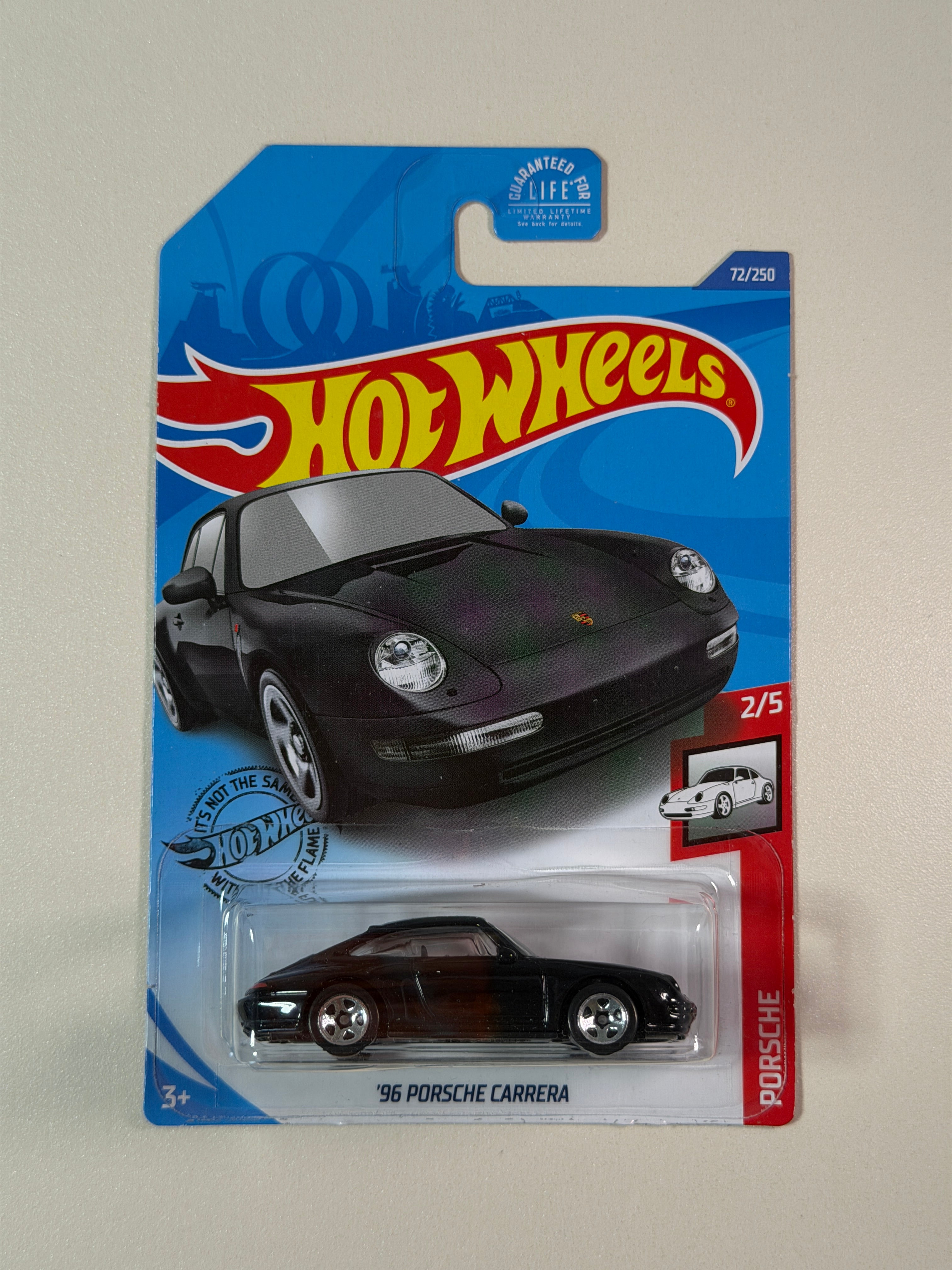 Hot Wheels 96 Porsche Carrera czarny