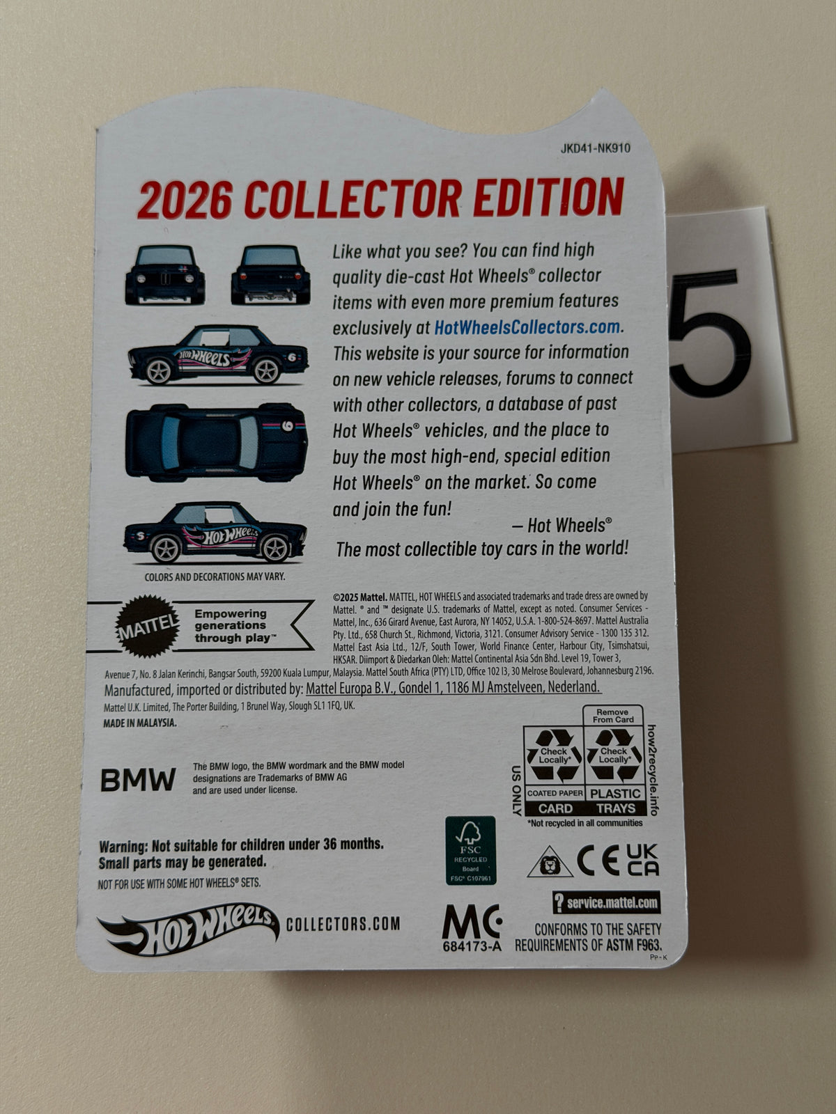Hot Wheels RLC BMW 2002 #3