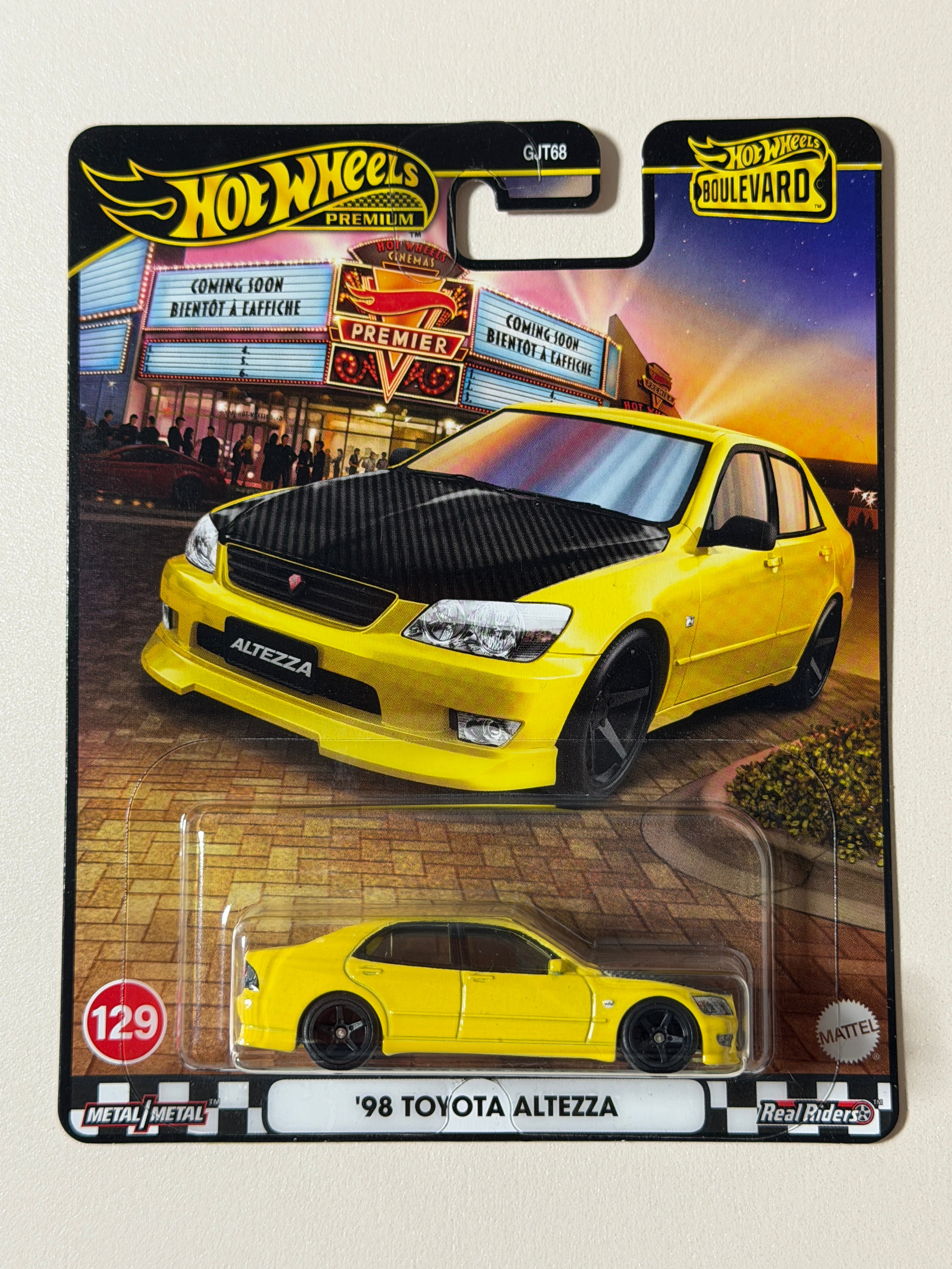 Hot Wheels PREMIUM Boulevard 129 98 Toyota Altezza