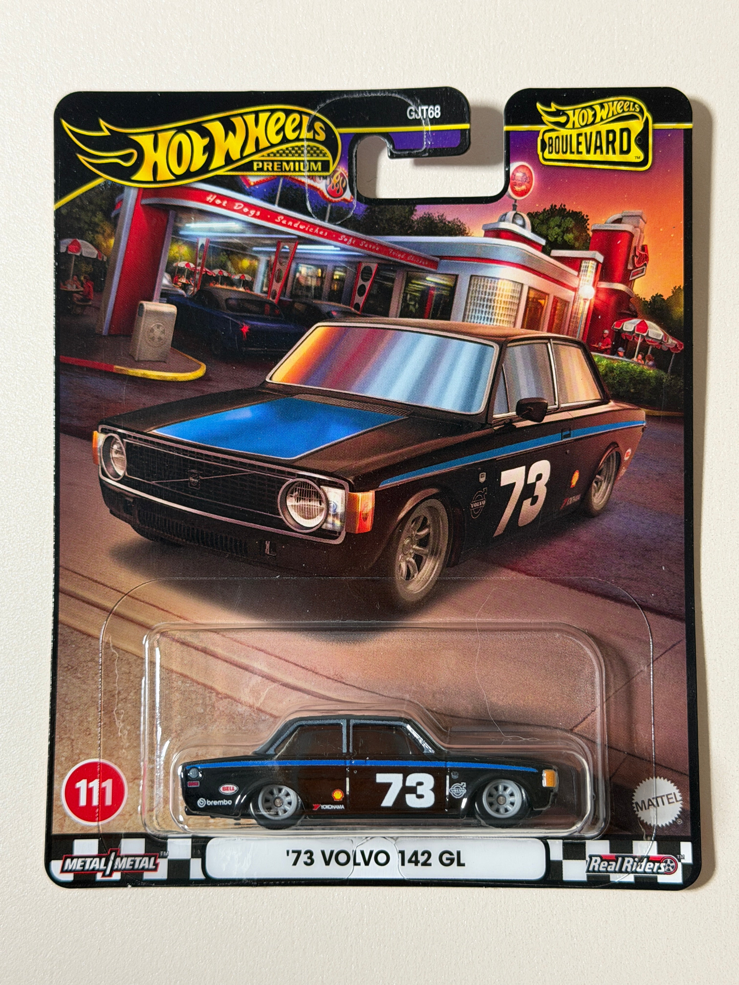 Hot Wheels PREMIUM Boulevard 111 73 Volvo 142 GL