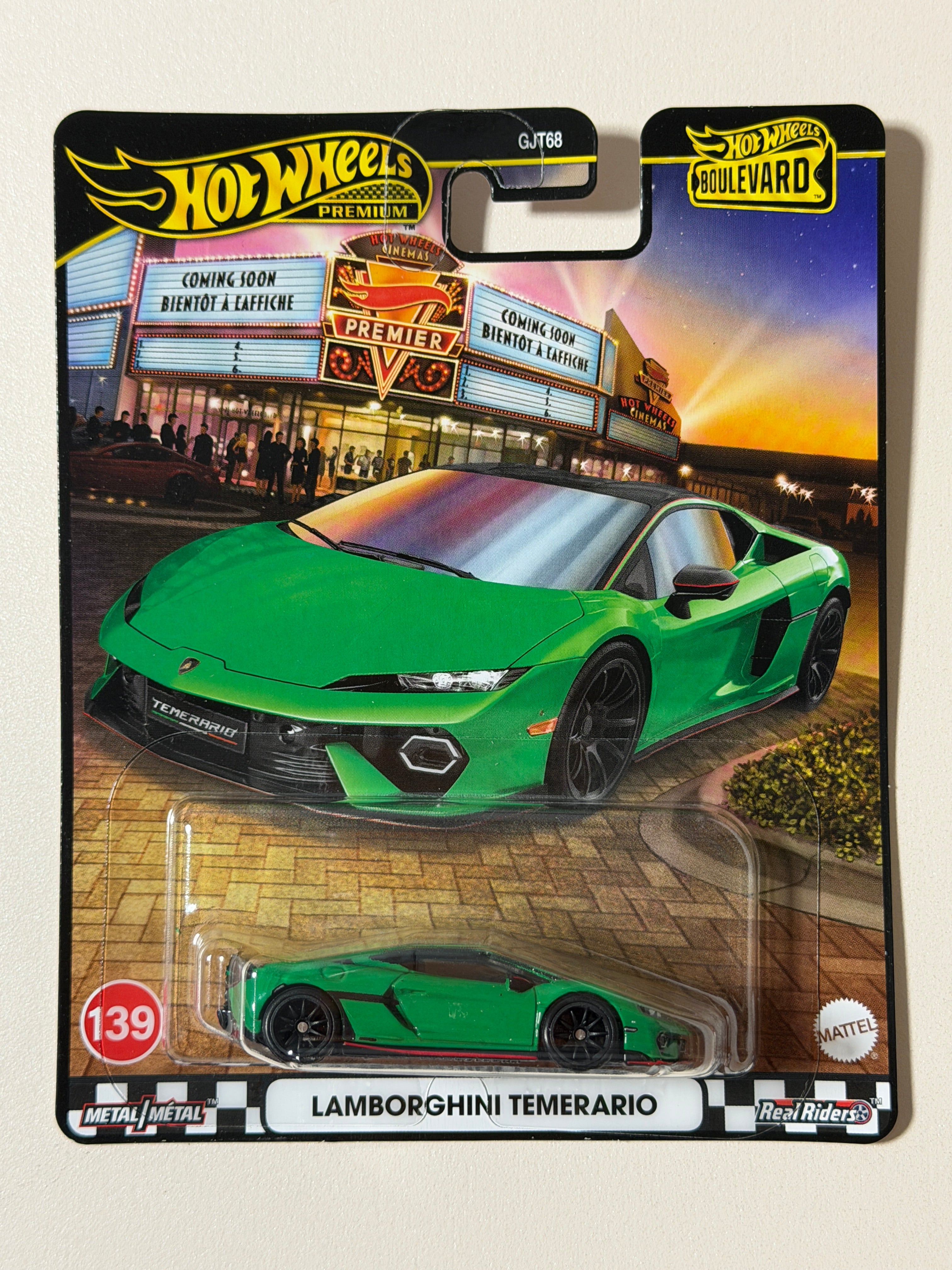 Hot Wheels PREMIUM Boulevard 139 Lamborghini Temerario
