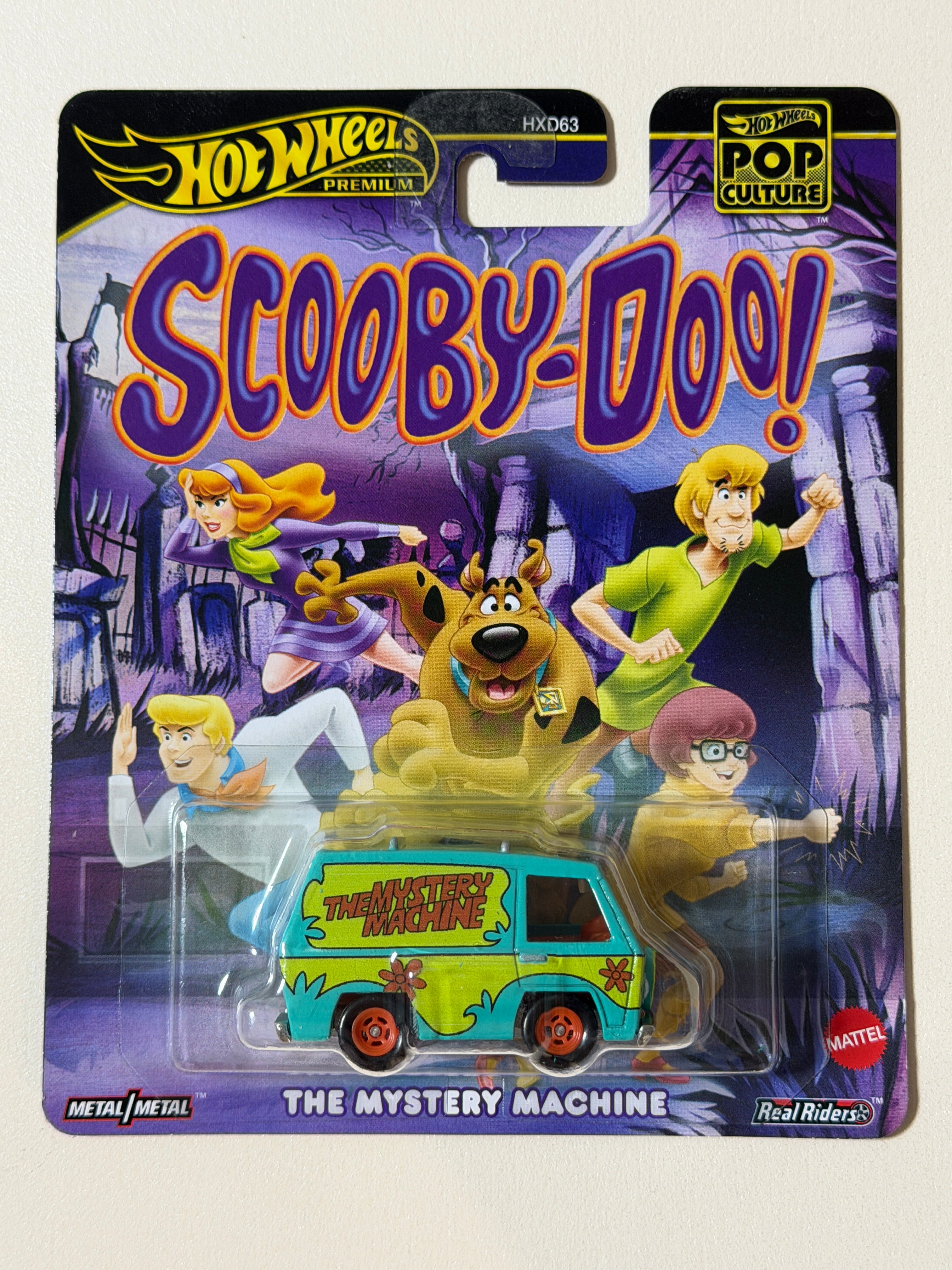 Hot Wheels PREMIUM Pop Culture The Mystery Machine Scobby-Doo