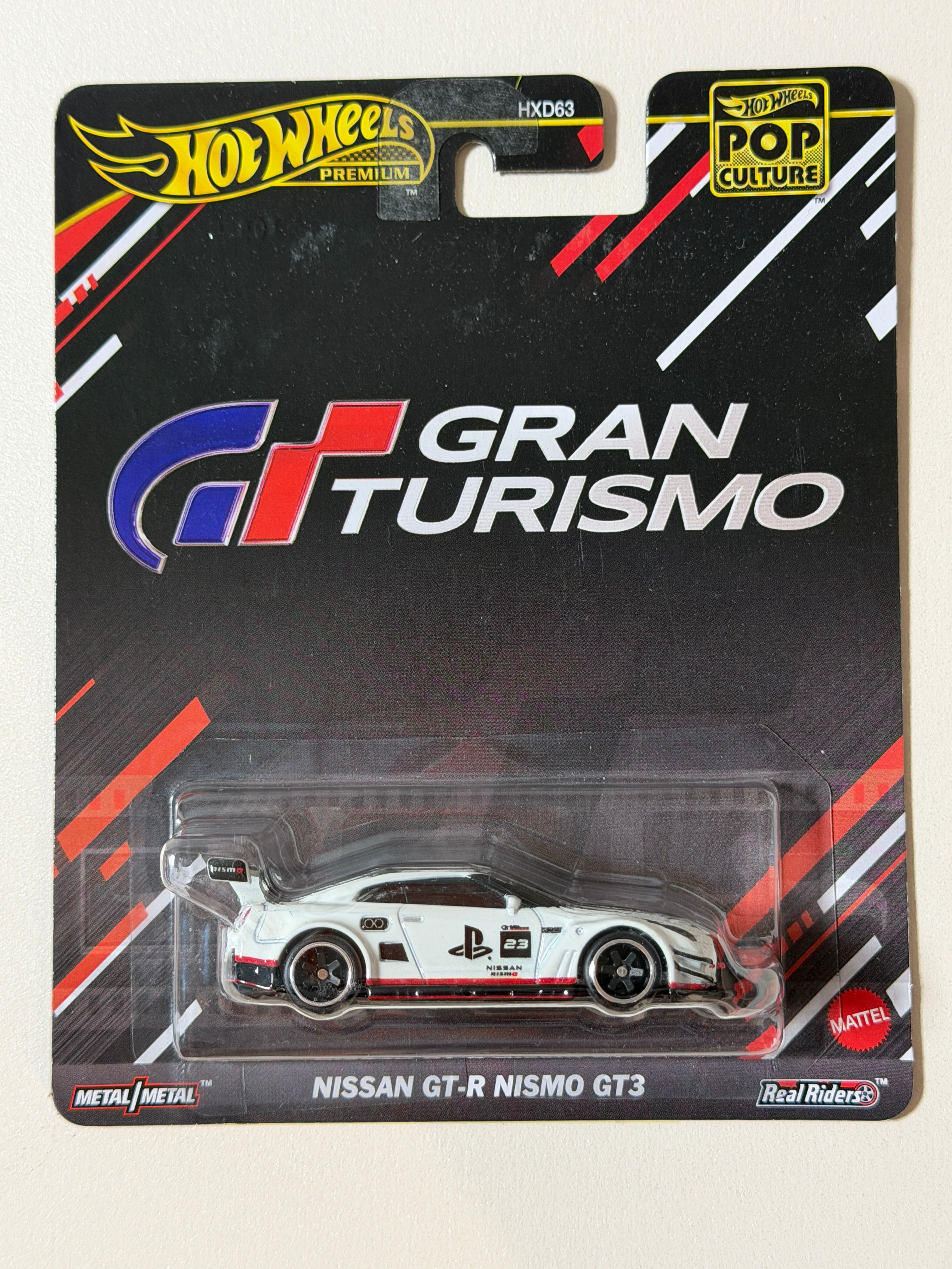 Hot Wheels PREMIUM Pop Culture Nissan GT-R Nismo GT3
