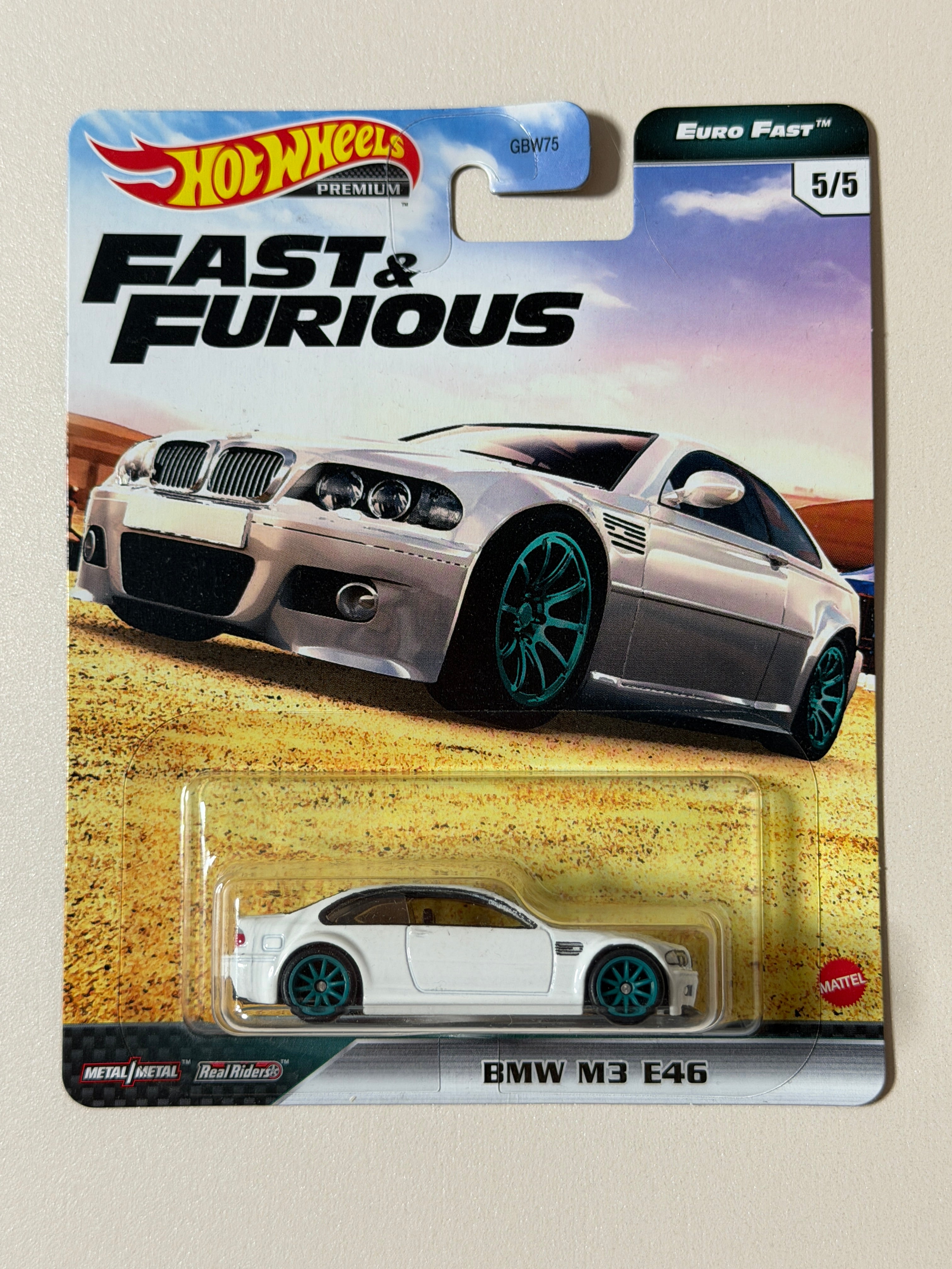 Hot Wheels PREMIUM Fast&Furious BMW M3 E46
